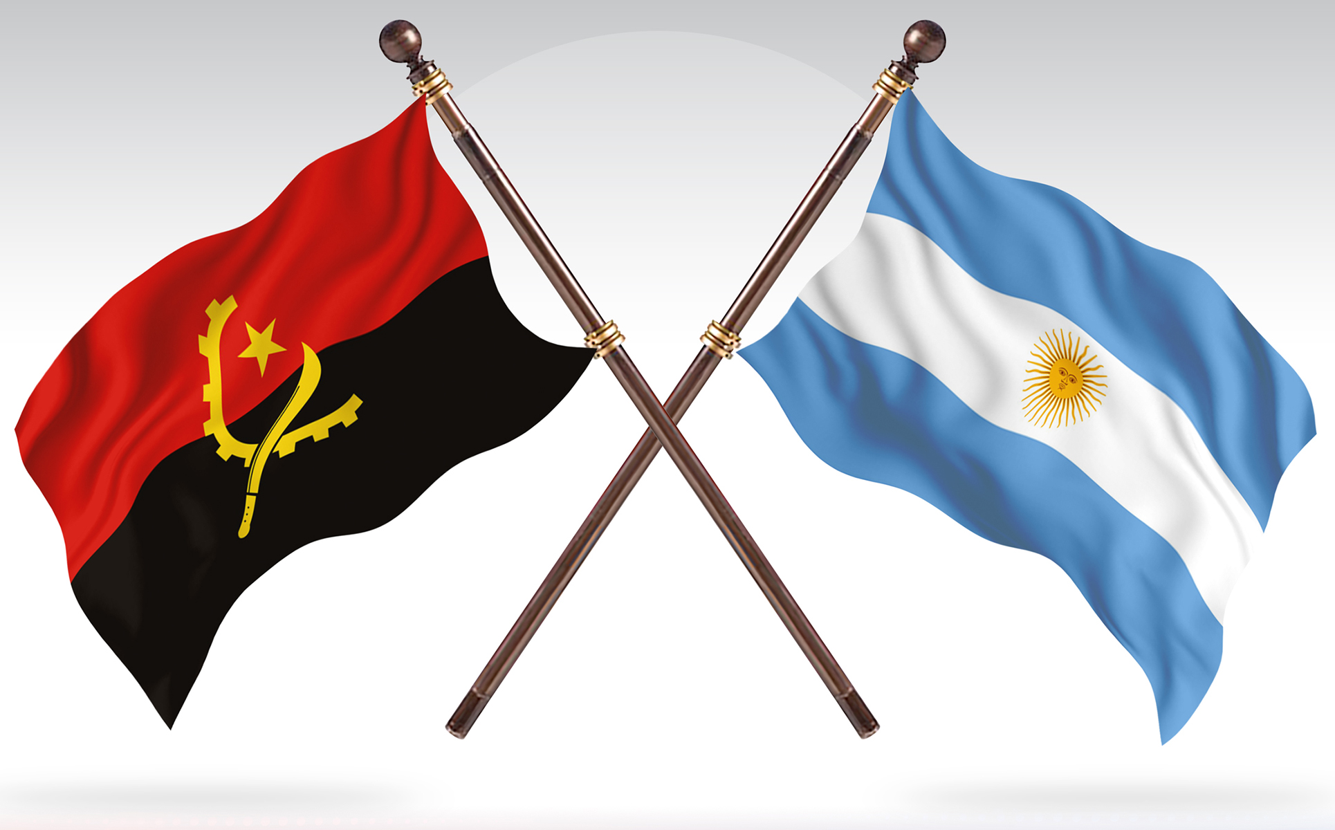 Download Иллюстрация "Angola versus Argentina Two Countries Flags - Illustration" / Angola versus Argentina Two Countries Flags - Illustration - Иллюстрация на тему графика national,patriotic,europe,asia,republic,map,flag,country,cartography,geography,nation,illustration,graphic,vector,state,world,isolated,symbol,border,icon