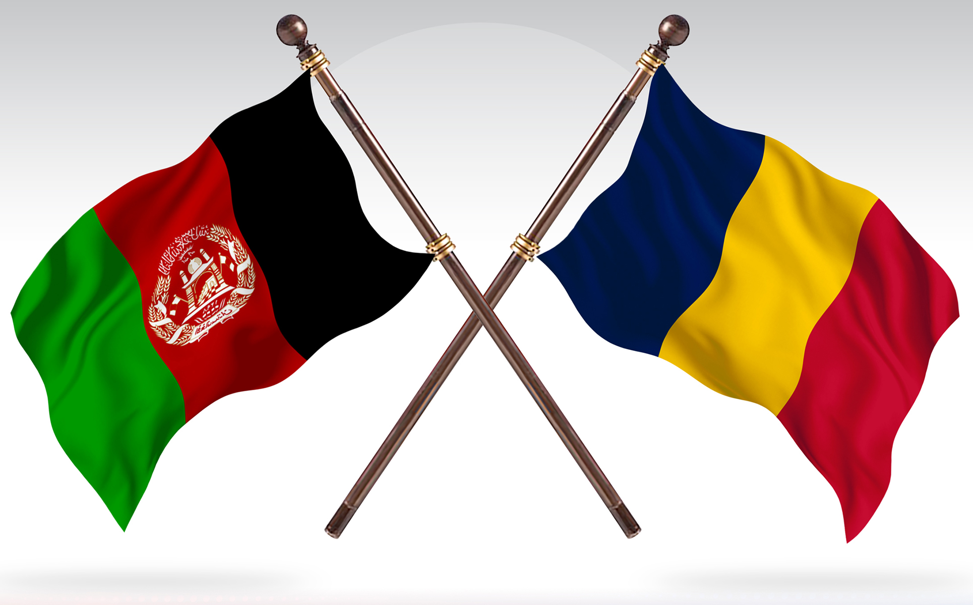Download Иллюстрация "Afghanistan versus Chad Two Countries Flags - Illustration" / Afghanistan versus Chad Two Countries Flags - Illustration - Иллюстрация на тему графика national,patriotic,europe,asia,republic,map,flag,country,cartography,geography,nation,illustration,graphic,vector,state,world,isolated,symbol,border,icon