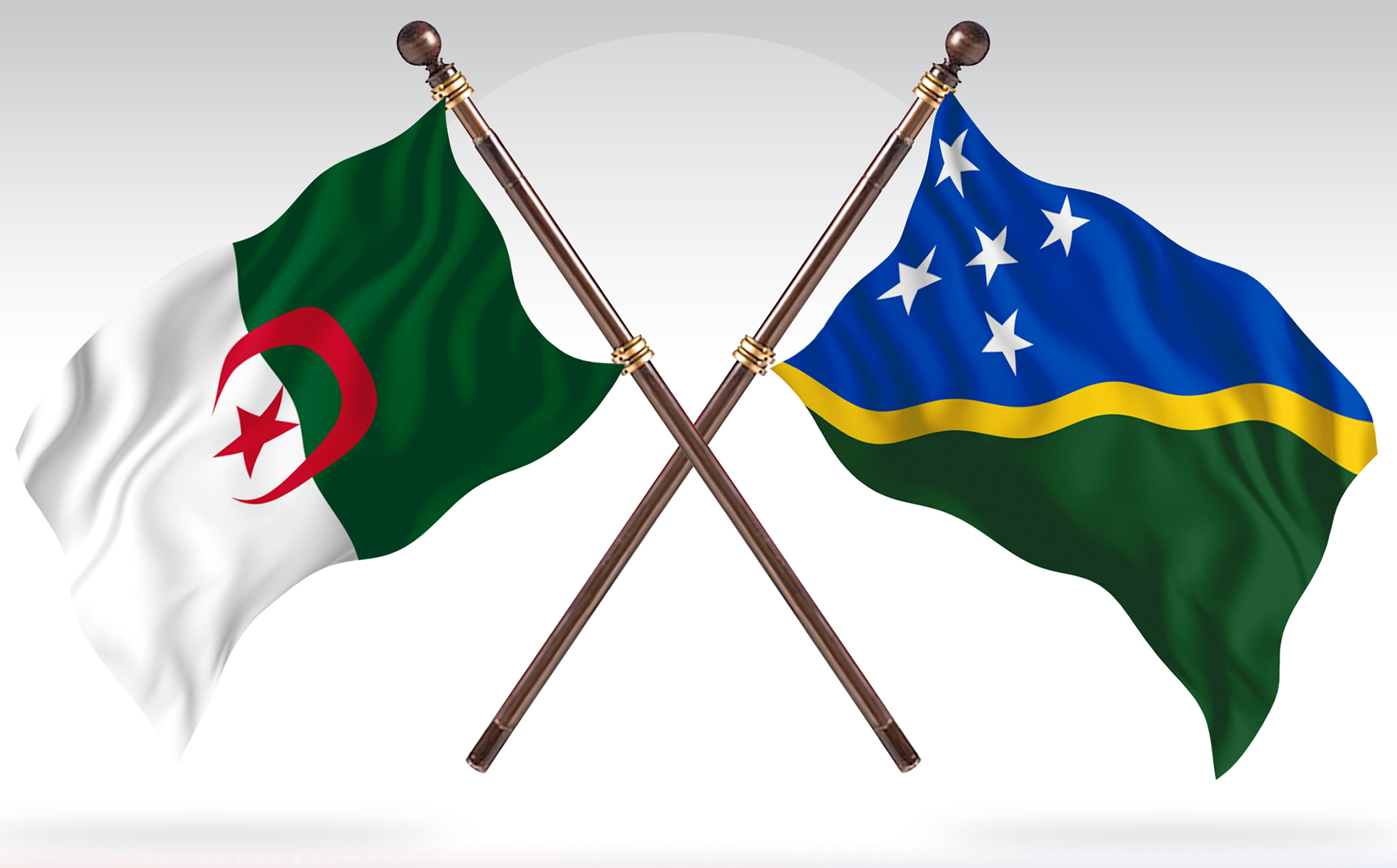 Download Иллюстрация "Algeria versus Solomon Islands Two Countries Flags - Illustration" / Algeria versus Solomon Islands Two Countries Flags - Illustration - Иллюстрация на тему графика national,patriotic,europe,asia,republic,map,flag,country,cartography,geography,nation,illustration,graphic,vector,state,world,isolated,symbol,border,icon