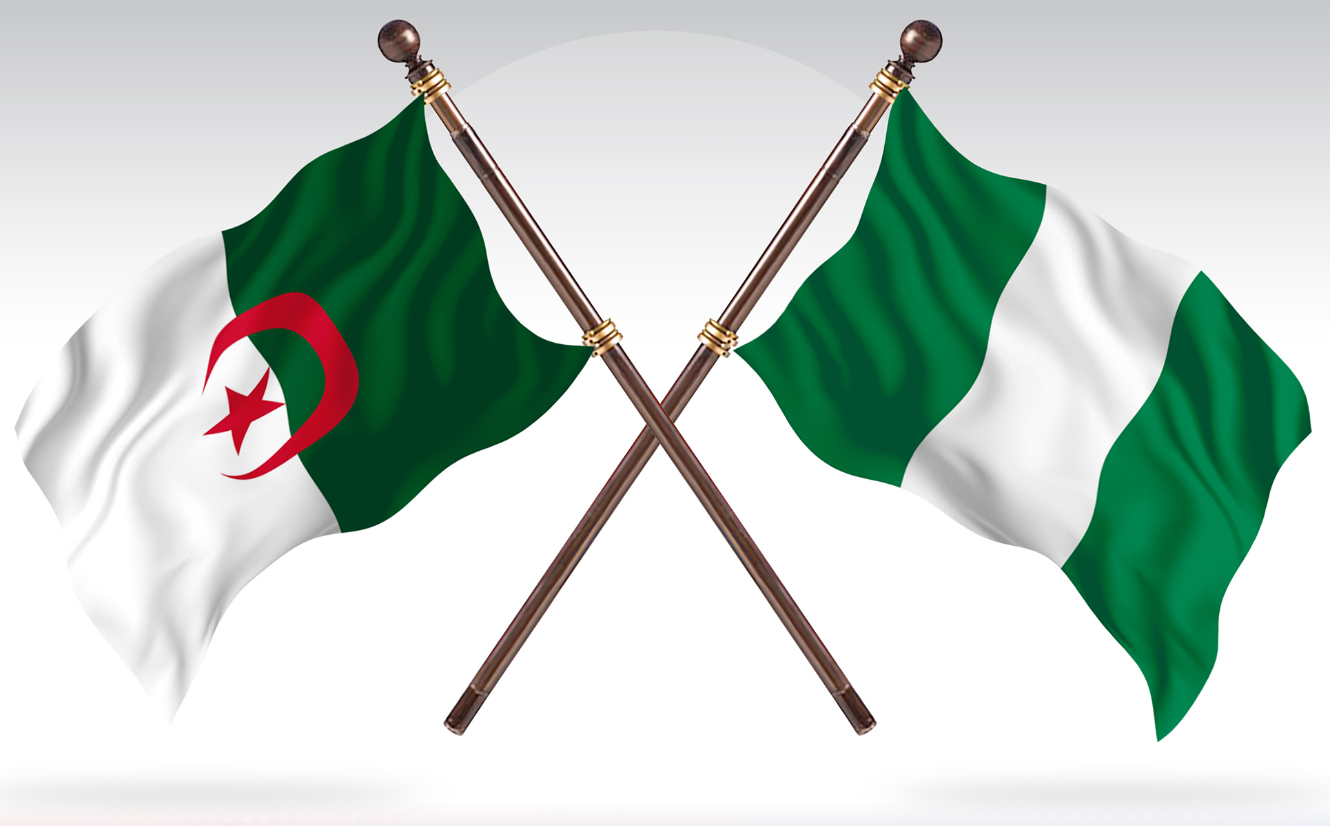 Download Иллюстрация "Algeria versus Nigeria Two Countries Flags - Illustration" / Algeria versus Nigeria Two Countries Flags - Illustration - Иллюстрация на тему графика national,patriotic,europe,asia,republic,map,flag,country,cartography,geography,nation,illustration,graphic,vector,state,world,isolated,symbol,border,icon