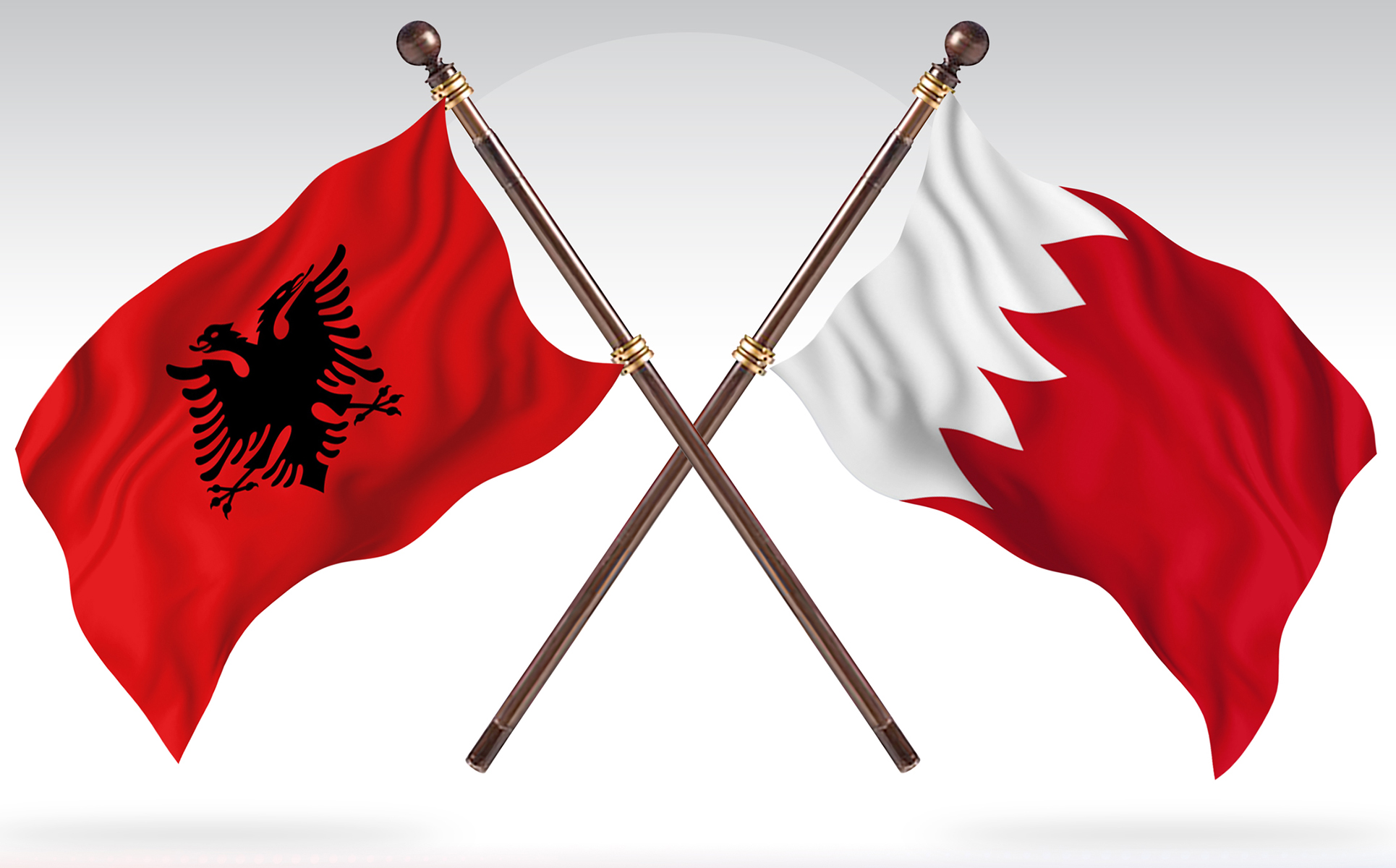 Download Иллюстрация "Albania versus Bahrain Two Countries Flags - Illustration" / Albania versus Bahrain Two Countries Flags - Illustration - Иллюстрация на тему графика national,patriotic,europe,asia,republic,map,flag,country,cartography,geography,nation,illustration,graphic,vector,state,world,isolated,symbol,border,icon