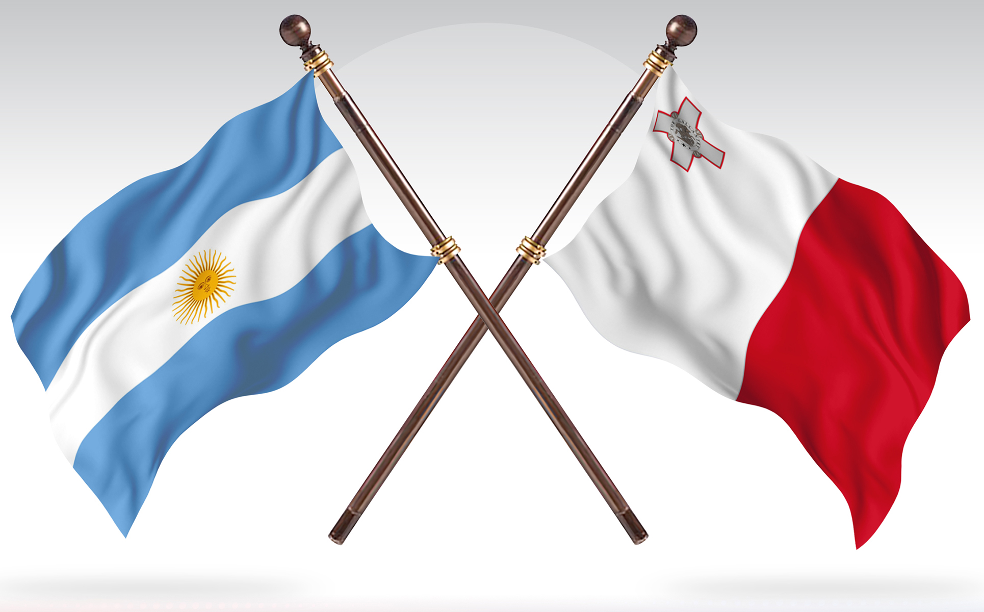 Download Иллюстрация "Argentina versus Malta Two Countries Flags - Illustration" / Argentina versus Malta Two Countries Flags - Illustration - Иллюстрация на тему графика national,patriotic,europe,asia,republic,map,flag,country,cartography,geography,nation,illustration,graphic,vector,state,world,isolated,symbol,border,icon