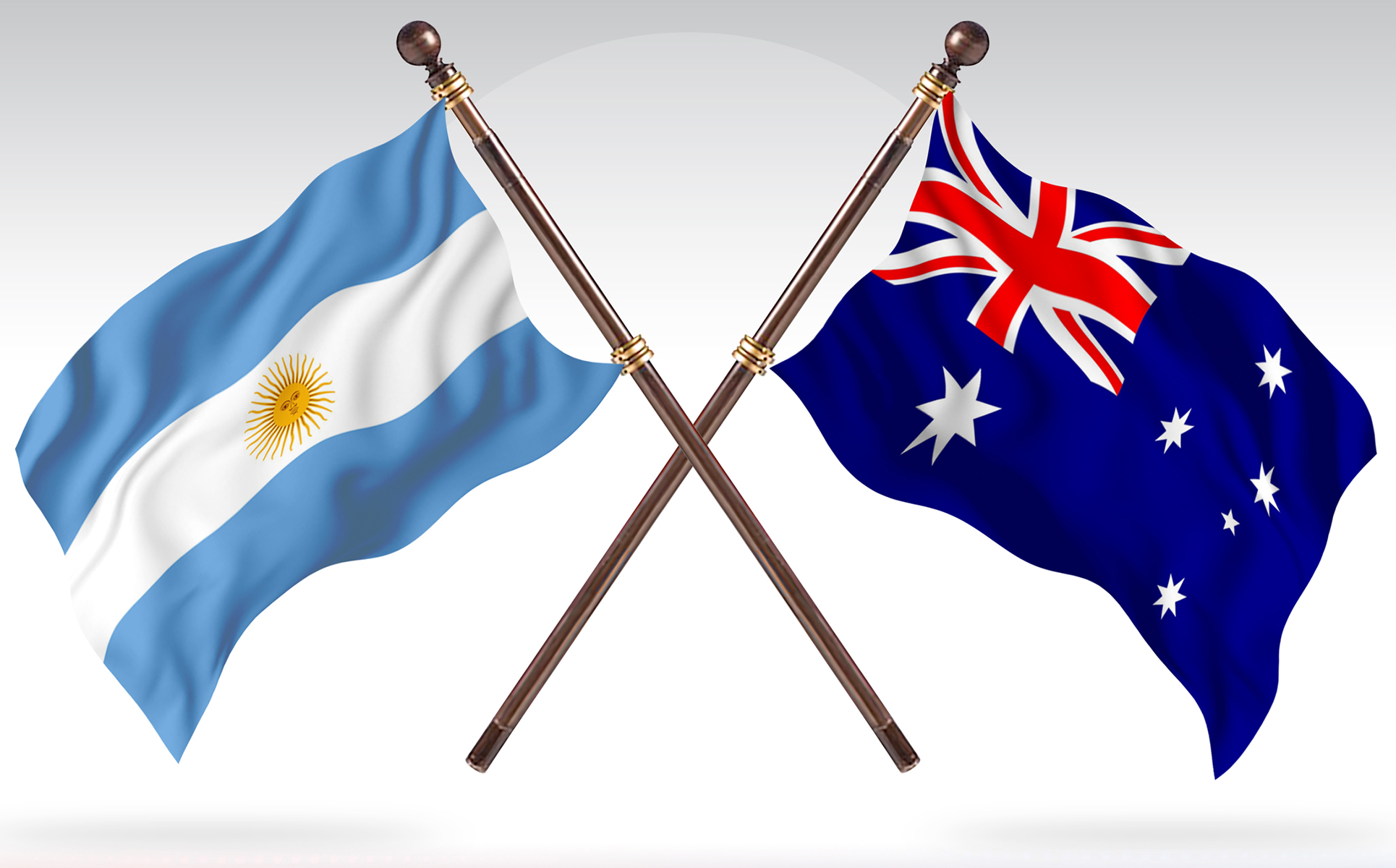 Download Иллюстрация "Argentina versus Australia Two Countries Flags - Illustration" / Argentina versus Australia Two Countries Flags - Illustration - Иллюстрация на тему графика national,patriotic,europe,asia,republic,map,flag,country,cartography,geography,nation,illustration,graphic,vector,state,world,isolated,symbol,border,icon
