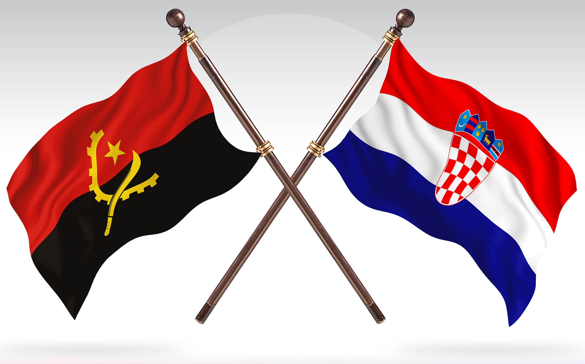 Download Иллюстрация "Angola versus Croatia Two Countries Flags - Illustration" / Angola versus Croatia Two Countries Flags - Illustration - Иллюстрация на тему графика national,patriotic,europe,asia,republic,map,flag,country,cartography,geography,nation,illustration,graphic,vector,state,world,isolated,symbol,border,icon