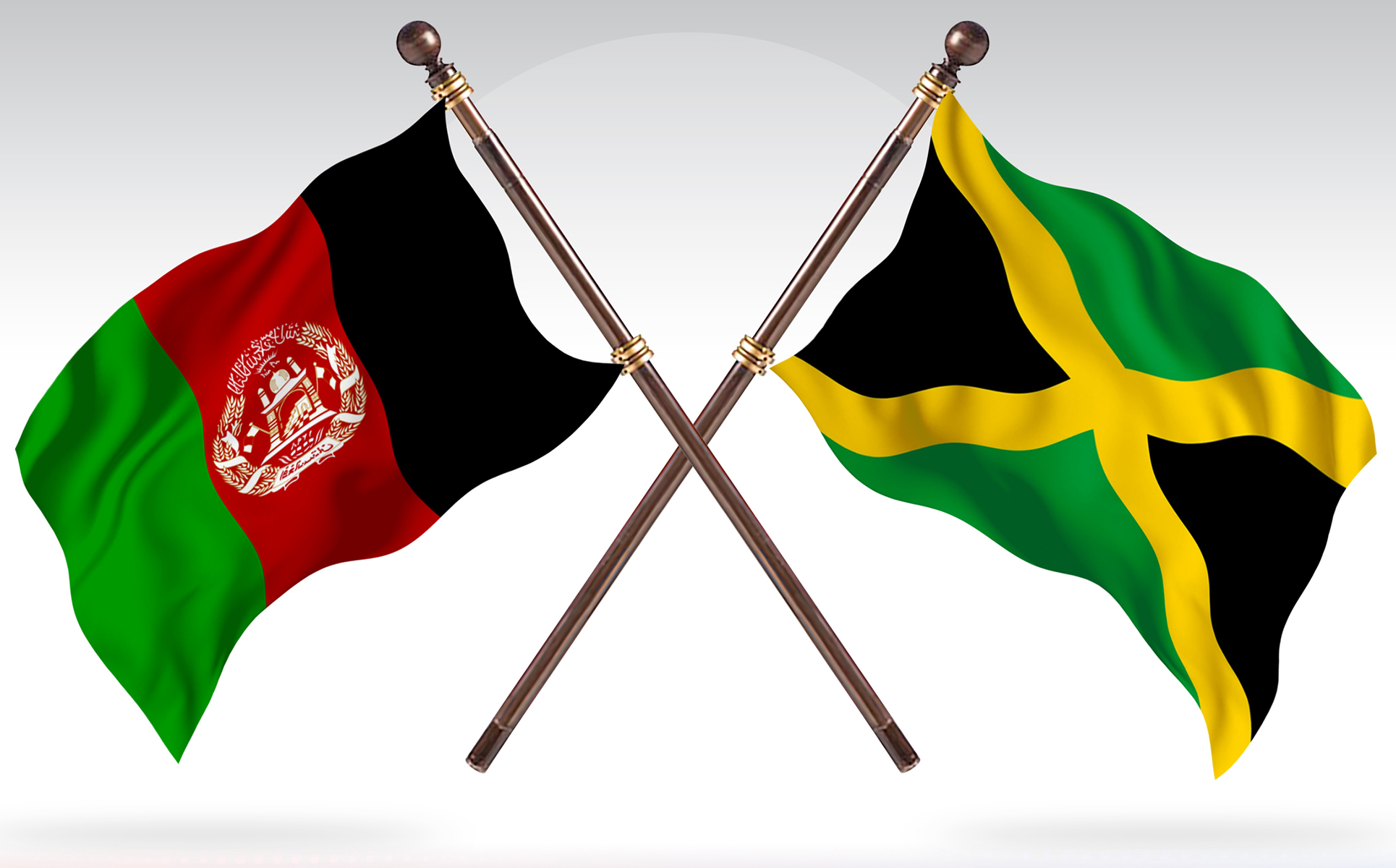 Download Иллюстрация "Afghanistan versus Jamaica Two Countries Flags - Illustration" / Afghanistan versus Jamaica Two Countries Flags - Illustration - Иллюстрация на тему графика national,patriotic,europe,asia,republic,map,flag,country,cartography,geography,nation,illustration,graphic,vector,state,world,isolated,symbol,border,icon