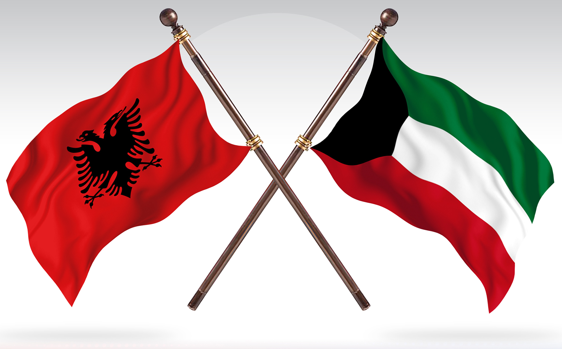 Download Иллюстрация "Albania versus Kuwait Two Countries Flags - Illustration" / Albania versus Kuwait Two Countries Flags - Illustration - Иллюстрация на тему графика national,patriotic,europe,asia,republic,map,flag,country,cartography,geography,nation,illustration,graphic,vector,state,world,isolated,symbol,border,icon