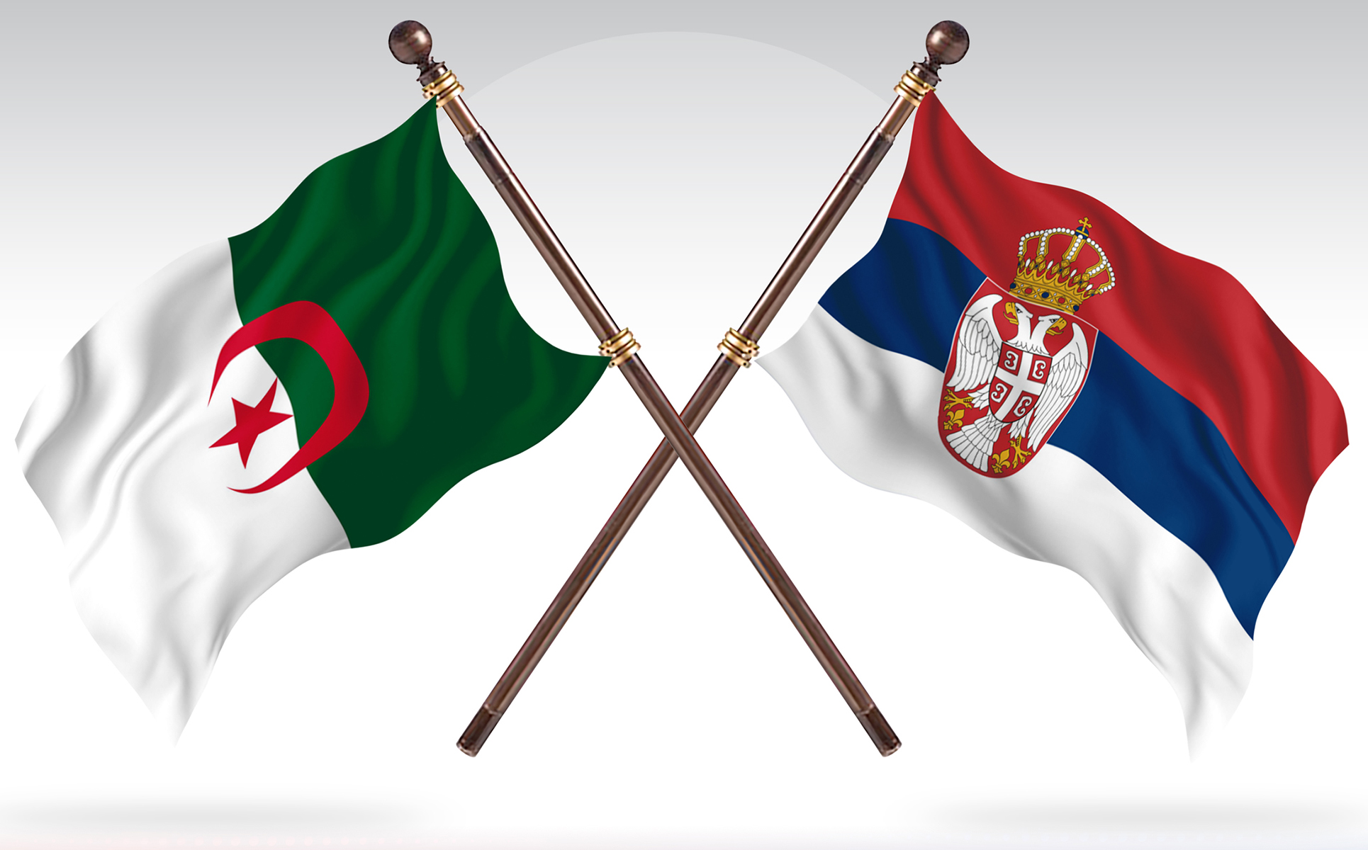 Download Иллюстрация "Algeria versus Serbia Two Countries Flags - Illustration" / Algeria versus Serbia Two Countries Flags - Illustration - Иллюстрация на тему графика national,patriotic,europe,asia,republic,map,flag,country,cartography,geography,nation,illustration,graphic,vector,state,world,isolated,symbol,border,icon