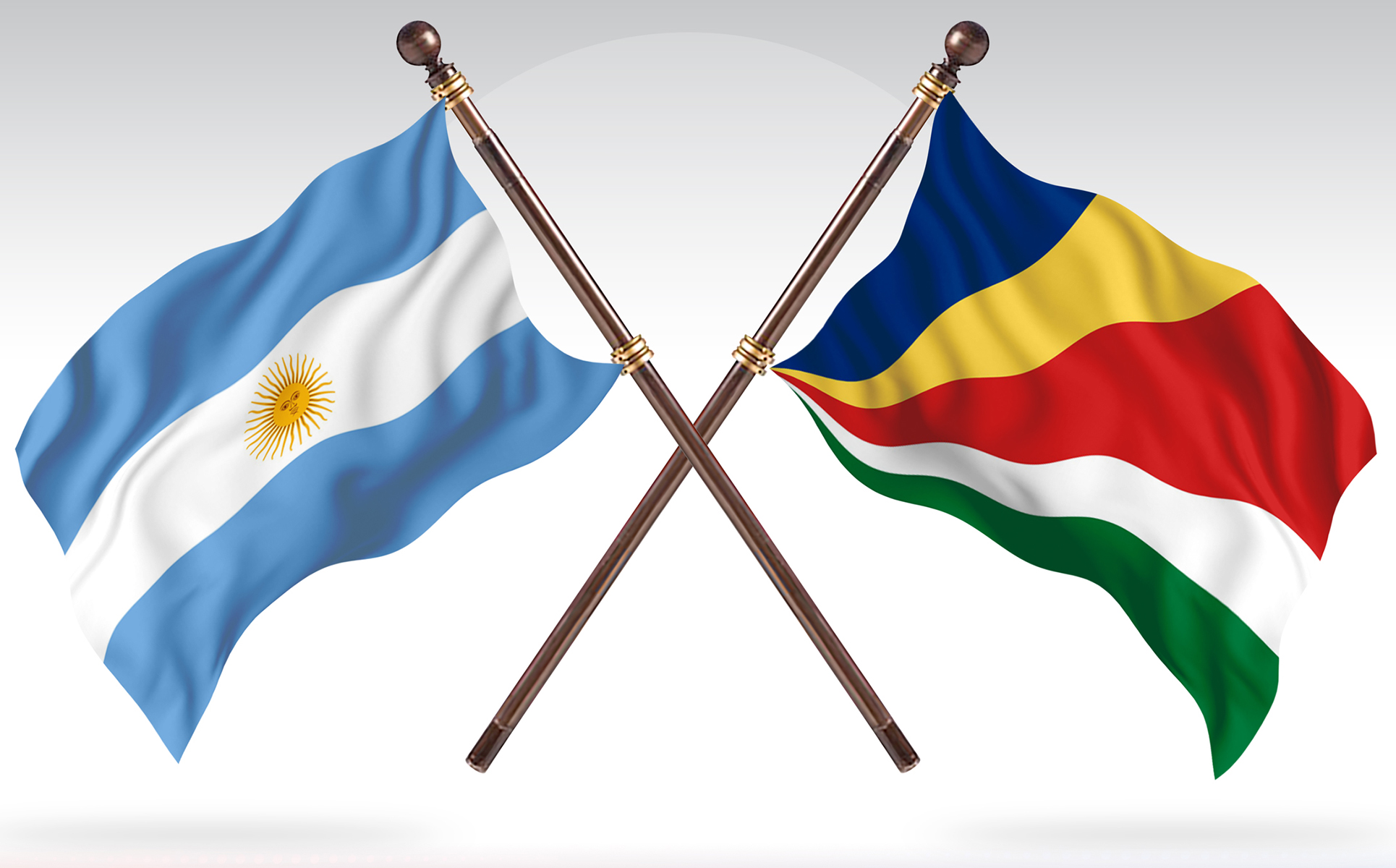 Download Иллюстрация "Argentina versus Seychelles Two Countries Flags - Illustration" / Argentina versus Seychelles Two Countries Flags - Illustration - Иллюстрация на тему графика national,patriotic,europe,asia,republic,map,flag,country,cartography,geography,nation,illustration,graphic,vector,state,world,isolated,symbol,border,icon