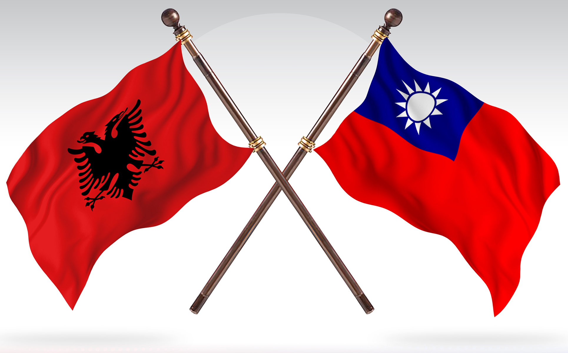 Download Иллюстрация "Albania versus Taiwan Two Countries Flags - Illustration" / Albania versus Taiwan Two Countries Flags - Illustration - Иллюстрация на тему графика national,patriotic,europe,asia,republic,map,flag,country,cartography,geography,nation,illustration,graphic,vector,state,world,isolated,symbol,border,icon
