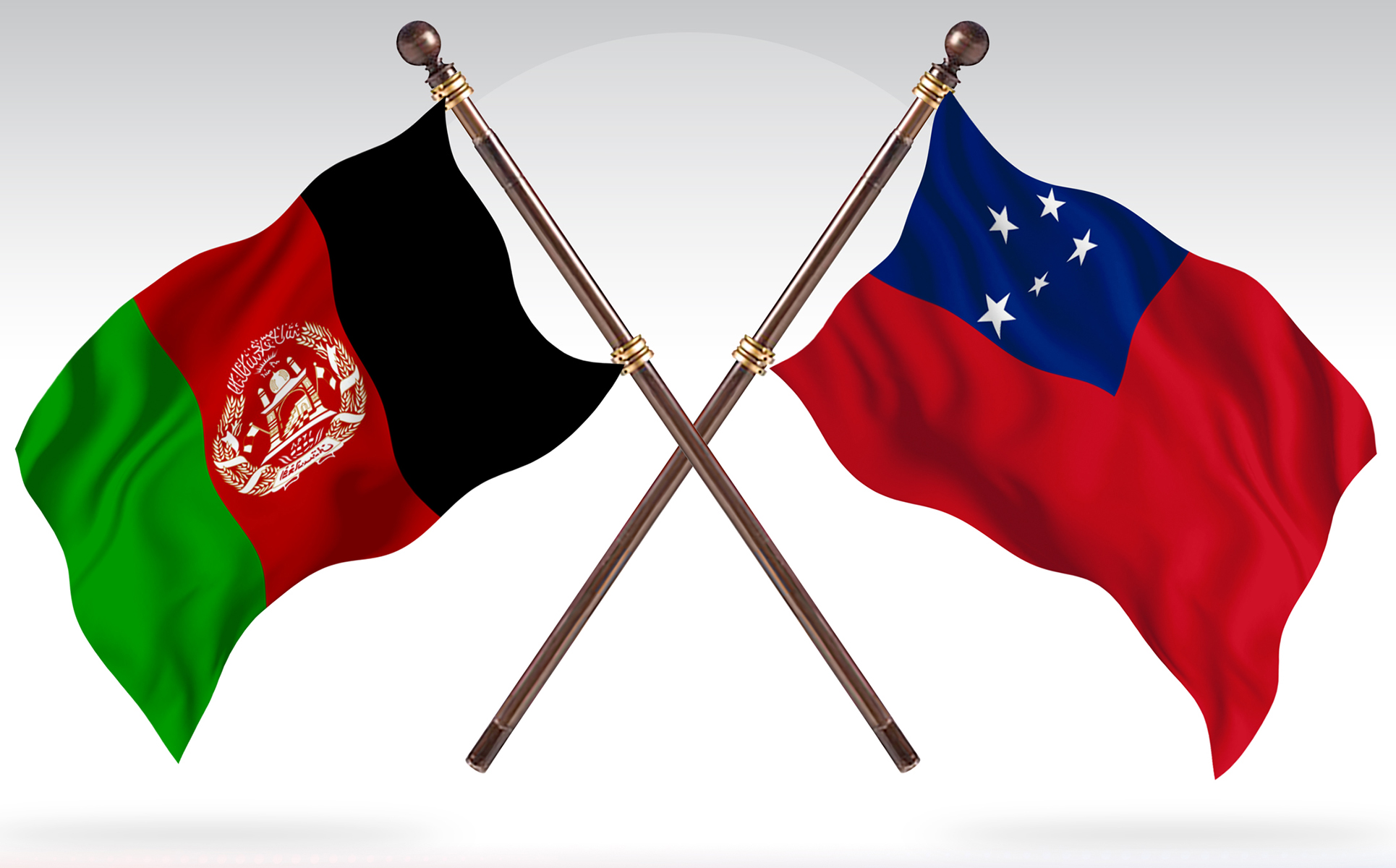 Download Иллюстрация "Afghanistan versus Samoa  Two Countries Flags - Illustration" / Afghanistan versus Samoa  Two Countries Flags - Illustration - Иллюстрация на тему графика national,patriotic,europe,asia,republic,map,flag,country,cartography,geography,nation,illustration,graphic,vector,state,world,isolated,symbol,border,icon