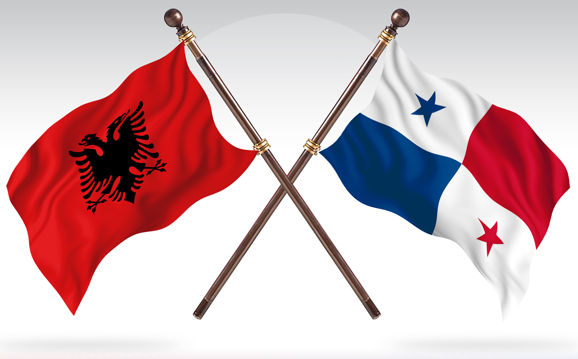Download Иллюстрация "Albania versus Panama Two Countries Flags - Illustration" / Albania versus Panama Two Countries Flags - Illustration - Иллюстрация на тему графика national,patriotic,europe,asia,republic,map,flag,country,cartography,geography,nation,illustration,graphic,vector,state,world,isolated,symbol,border,icon