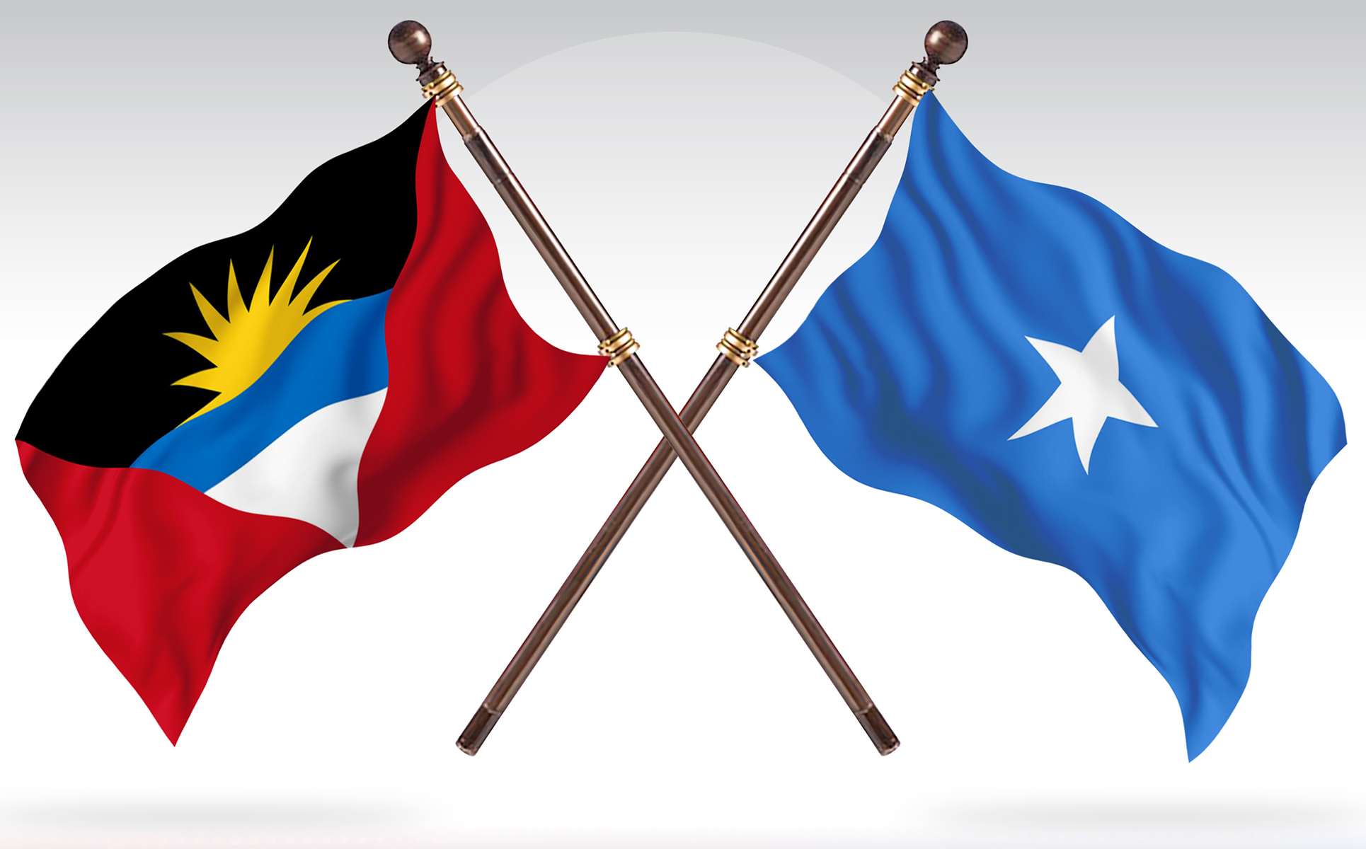 Download Иллюстрация "Antigua versus Somalia Two Countries Flags - Illustration" / Antigua versus Somalia Two Countries Flags - Illustration - Иллюстрация на тему графика national,patriotic,europe,asia,republic,map,flag,country,cartography,geography,nation,illustration,graphic,vector,state,world,isolated,symbol,border,icon