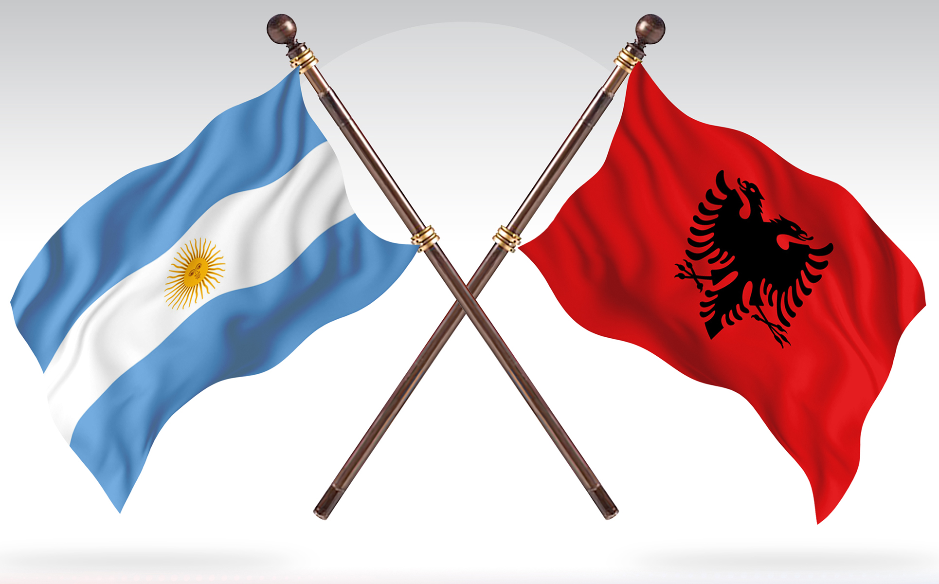 Download Иллюстрация "Argentina versus Albania Two Countries Flags - Illustration" / Argentina versus Albania Two Countries Flags - Illustration - Иллюстрация на тему графика national,patriotic,europe,asia,republic,map,flag,country,cartography,geography,nation,illustration,graphic,vector,state,world,isolated,symbol,border,icon