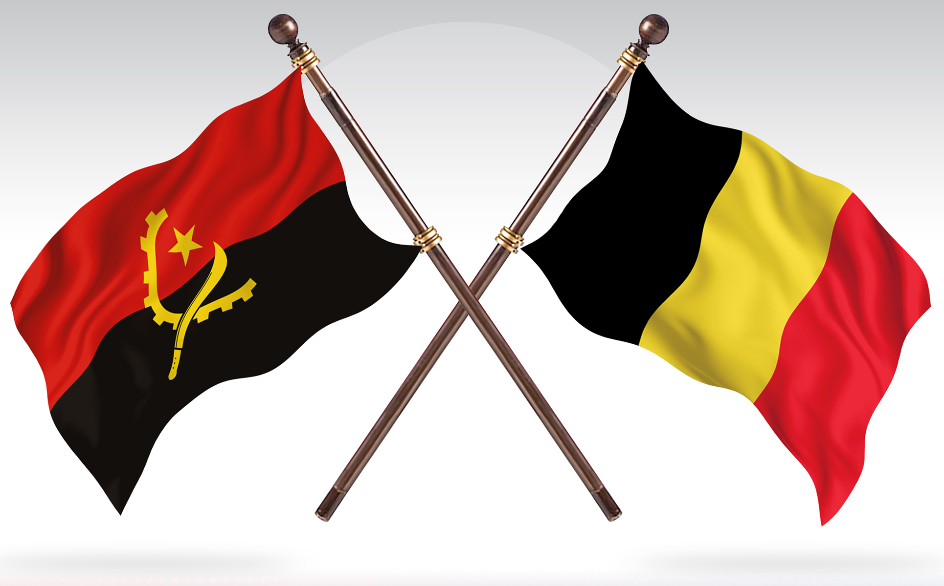Download Иллюстрация "Angola versus Belgium Two Countries Flags - Illustration" / Angola versus Belgium Two Countries Flags - Illustration - Иллюстрация на тему графика national,patriotic,europe,asia,republic,map,flag,country,cartography,geography,nation,illustration,graphic,vector,state,world,isolated,symbol,border,icon