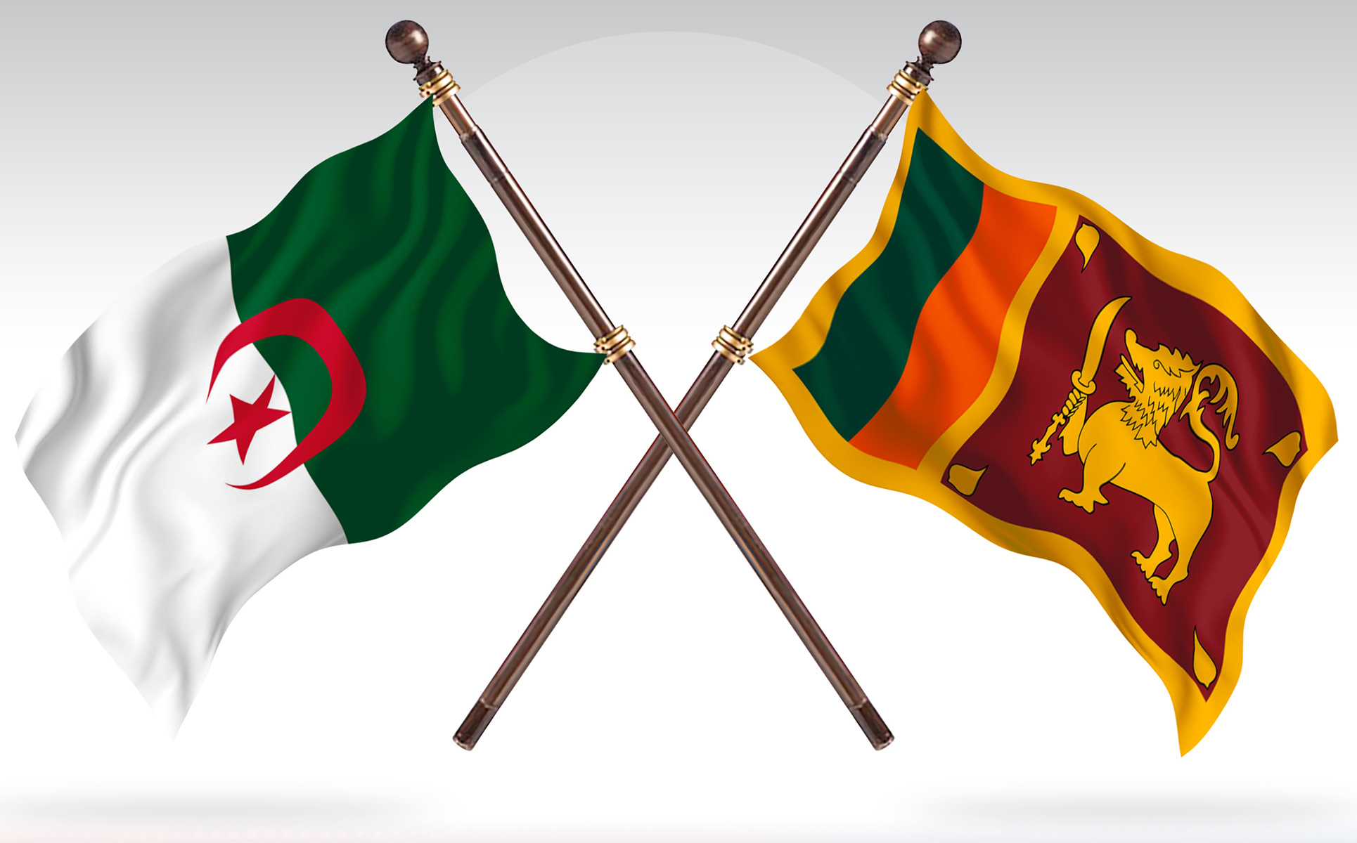 Download Иллюстрация "Algeria versus Sri Lanka Two Countries Flags - Illustration" / Algeria versus Sri Lanka Two Countries Flags - Illustration - Иллюстрация на тему графика national,patriotic,europe,asia,republic,map,flag,country,cartography,geography,nation,illustration,graphic,vector,state,world,isolated,symbol,border,icon