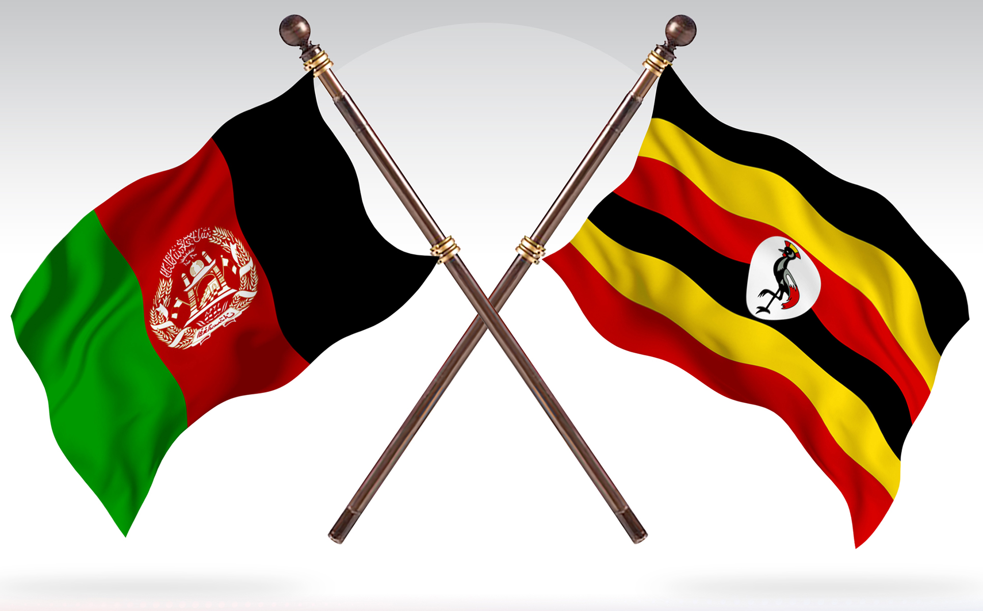 Download Иллюстрация "Afghanistan versus Uganda Two Countries Flags - Illustration" / Afghanistan versus Uganda Two Countries Flags - Illustration - Иллюстрация на тему графика national,patriotic,europe,asia,republic,map,flag,country,cartography,geography,nation,illustration,graphic,vector,state,world,isolated,symbol,border,icon