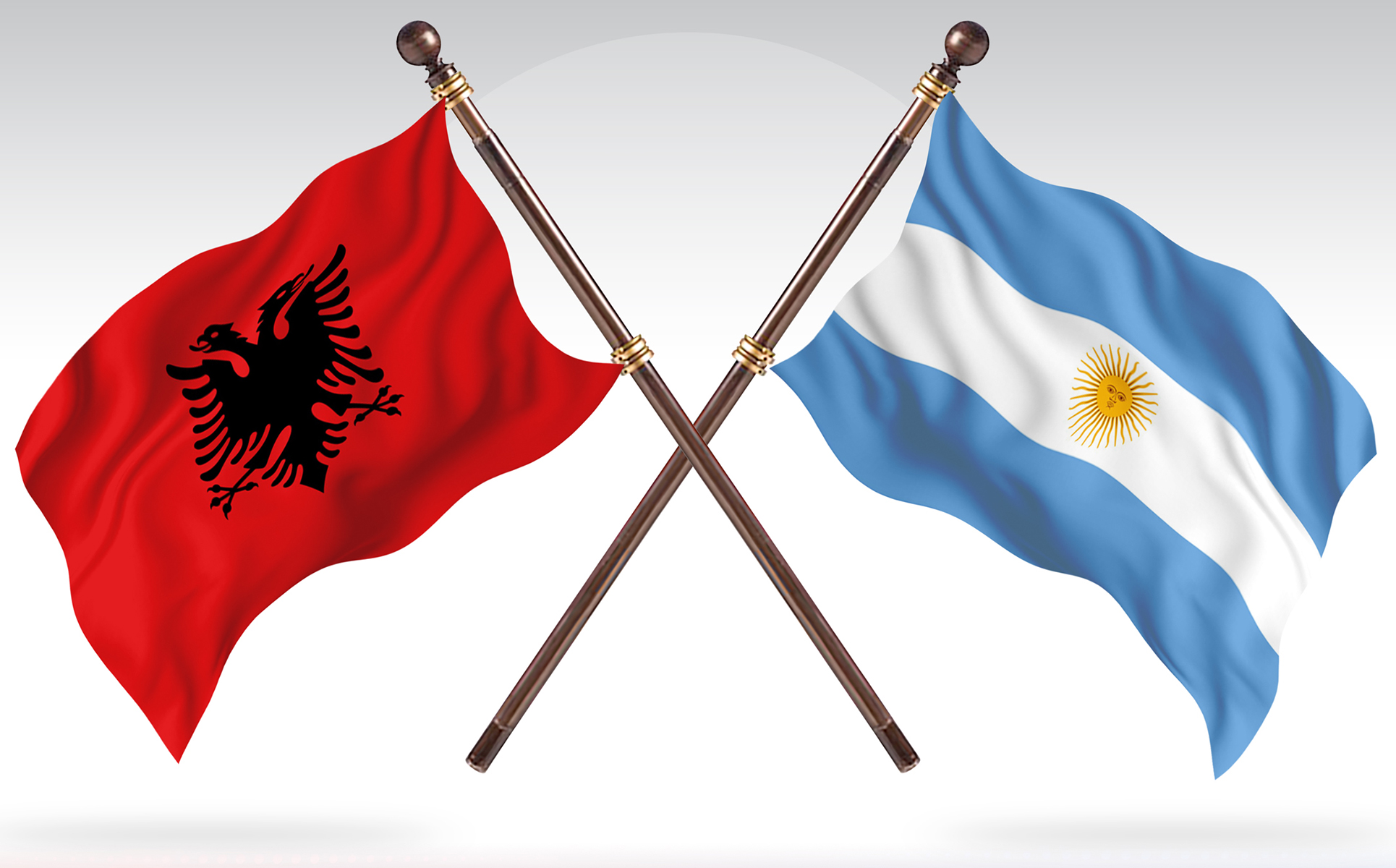 Download Иллюстрация "Albania versus Argentina Two Countries Flags - Illustration" / Albania versus Argentina Two Countries Flags - Illustration - Иллюстрация на тему графика national,patriotic,europe,asia,republic,map,flag,country,cartography,geography,nation,illustration,graphic,vector,state,world,isolated,symbol,border,icon