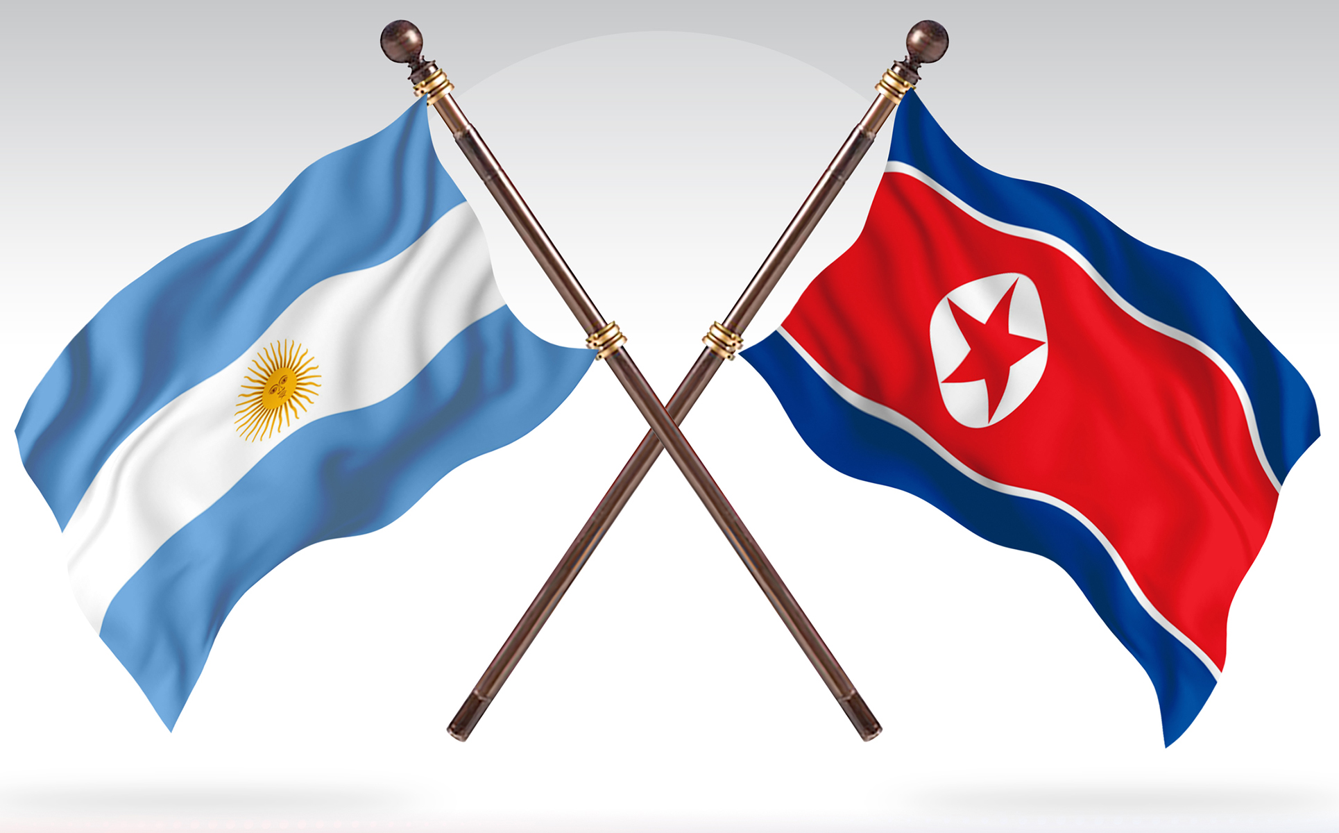 Download Иллюстрация "Argentina versus North Korea Two Countries Flags - Illustration" / Argentina versus North Korea Two Countries Flags - Illustration - Иллюстрация на тему графика national,patriotic,europe,asia,republic,map,flag,country,cartography,geography,nation,illustration,graphic,vector,state,world,isolated,symbol,border,icon