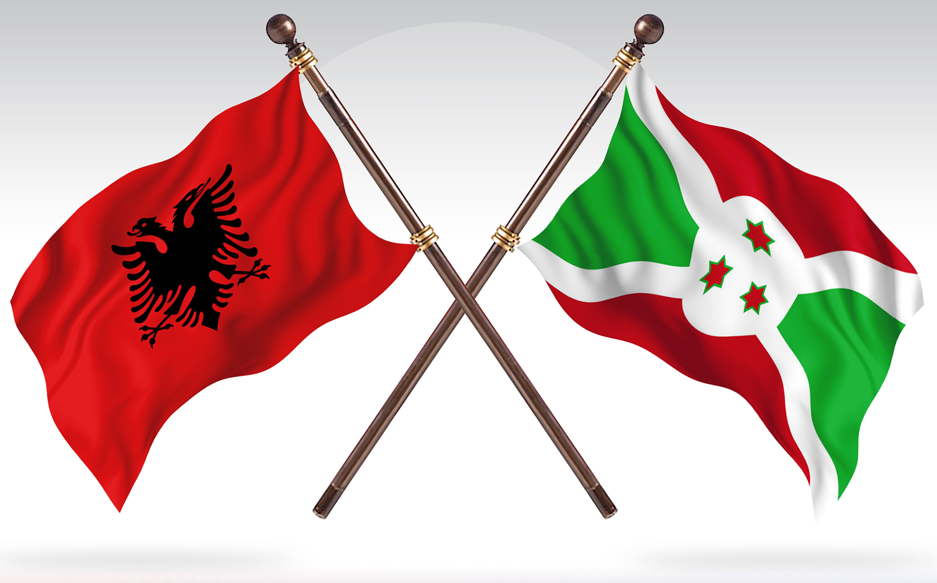 Download Иллюстрация "Albania versus Burundi Two Countries Flags - Illustration" / Albania versus Burundi Two Countries Flags - Illustration - Иллюстрация на тему графика national,patriotic,europe,asia,republic,map,flag,country,cartography,geography,nation,illustration,graphic,vector,state,world,isolated,symbol,border,icon