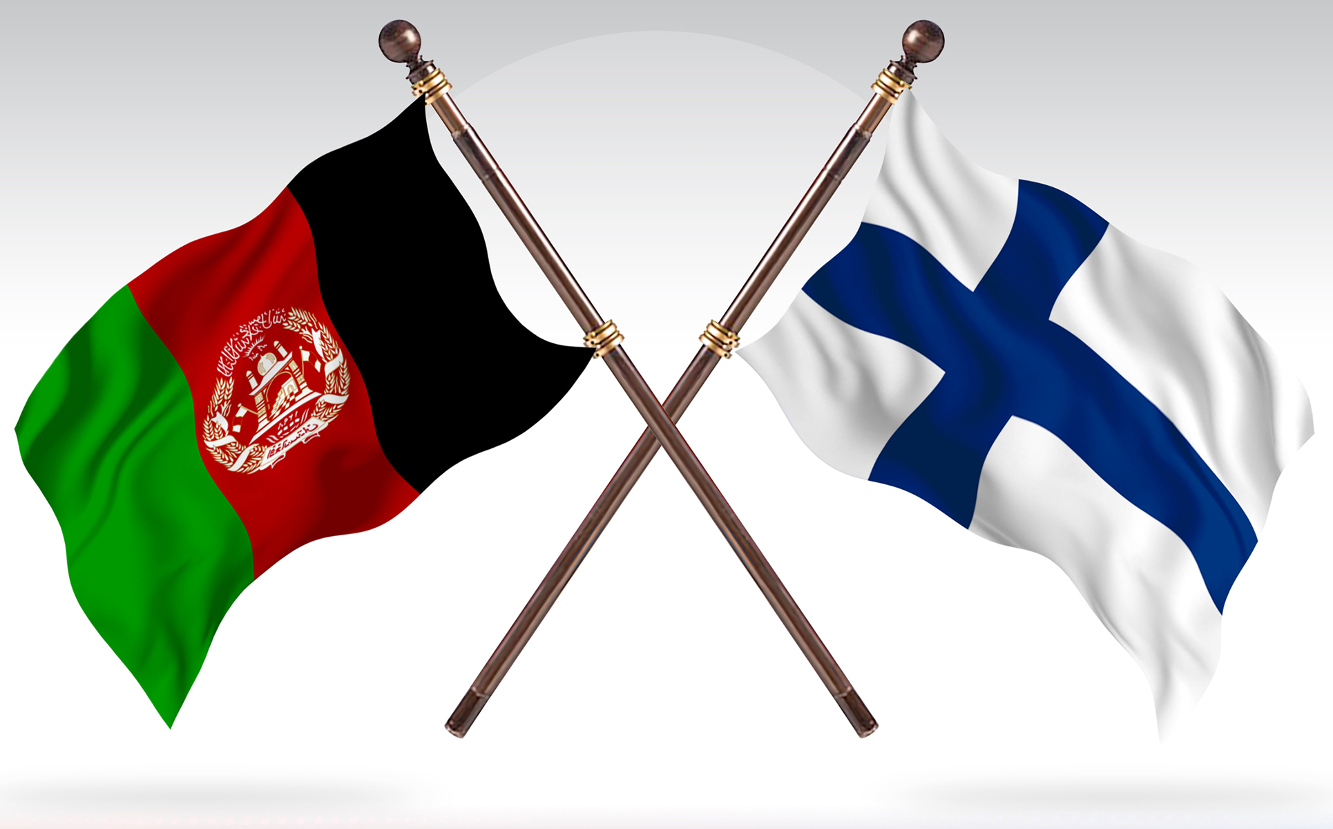 Download Иллюстрация "Afghanistan versus Finland Two Countries Flags - Illustration" / Afghanistan versus Finland Two Countries Flags - Illustration - Иллюстрация на тему графика national,patriotic,europe,asia,republic,map,flag,country,cartography,geography,nation,illustration,graphic,vector,state,world,isolated,symbol,border,icon