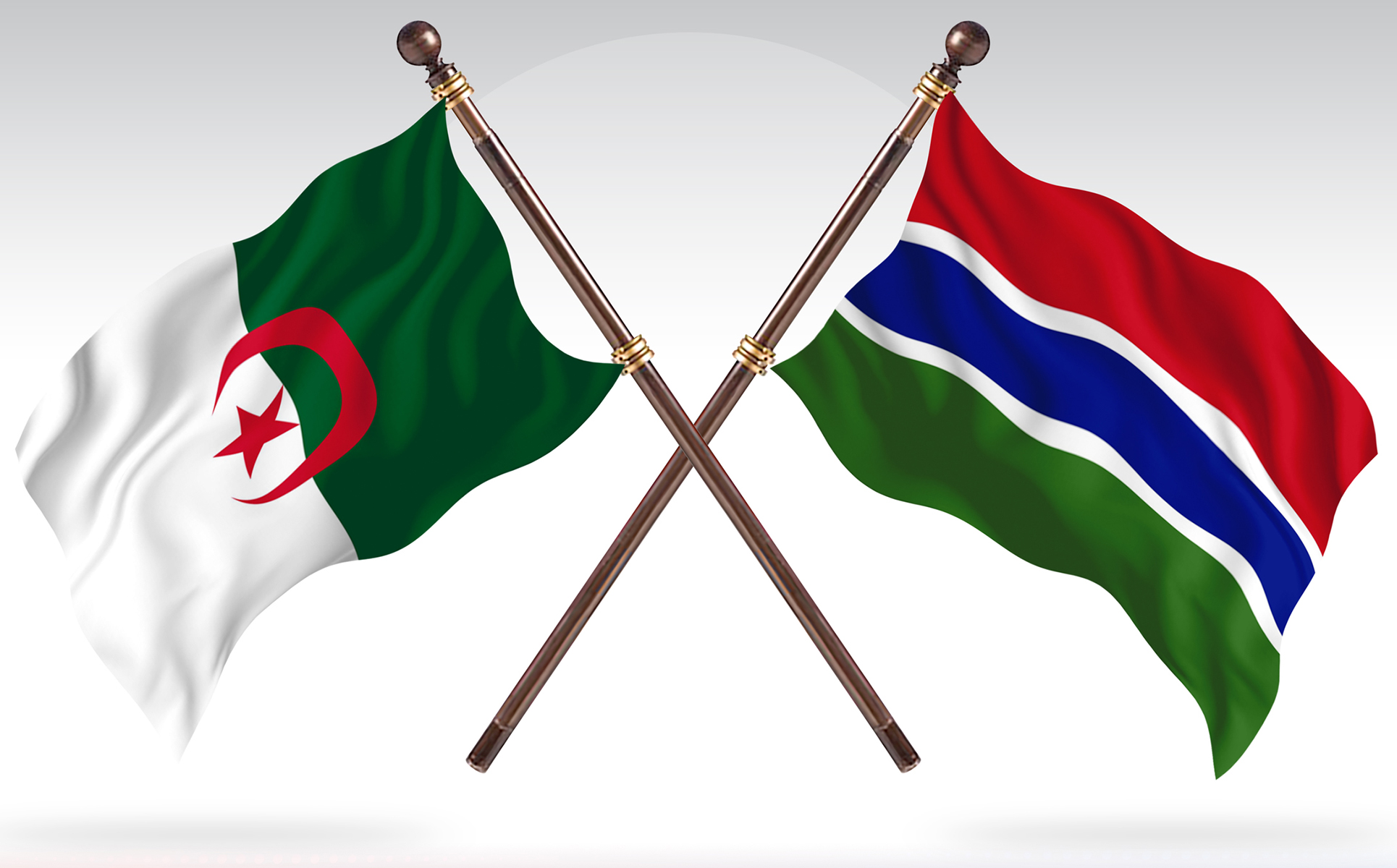 Download Иллюстрация "Algeria versus Gambia Two Countries Flags - Illustration" / Algeria versus Gambia Two Countries Flags - Illustration - Иллюстрация на тему графика national,patriotic,europe,asia,republic,map,flag,country,cartography,geography,nation,illustration,graphic,vector,state,world,isolated,symbol,border,icon