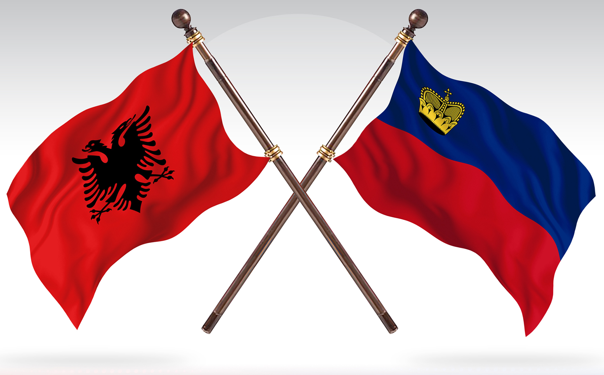 Download Иллюстрация "Albania versus Liechtenstein Two Countries Flags - Illustration" / Albania versus Liechtenstein Two Countries Flags - Illustration - Иллюстрация на тему графика national,patriotic,europe,asia,republic,map,flag,country,cartography,geography,nation,illustration,graphic,vector,state,world,isolated,symbol,border,icon