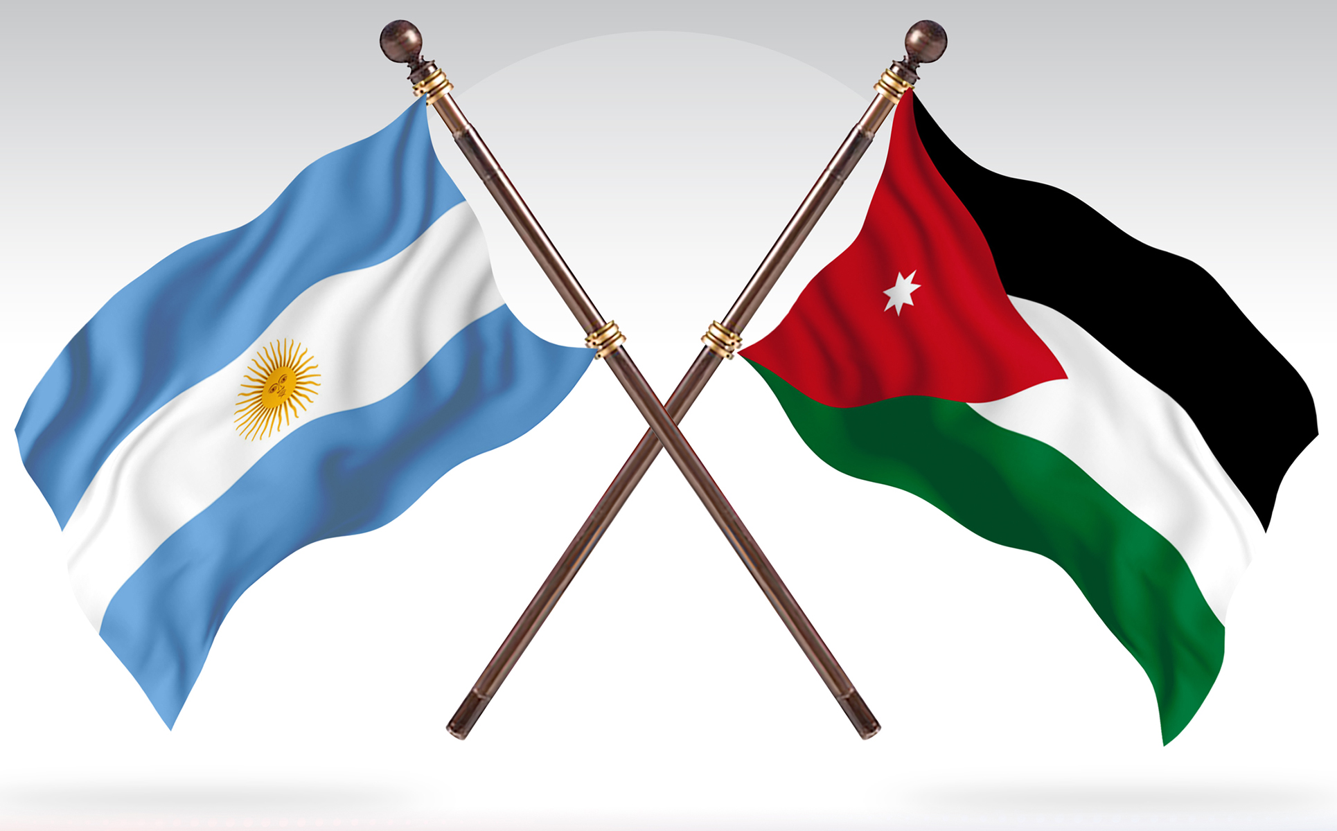 Download Иллюстрация "Argentina versus Jordan Two Countries Flags - Illustration" / Argentina versus Jordan Two Countries Flags - Illustration - Иллюстрация на тему графика national,patriotic,europe,asia,republic,map,flag,country,cartography,geography,nation,illustration,graphic,vector,state,world,isolated,symbol,border,icon