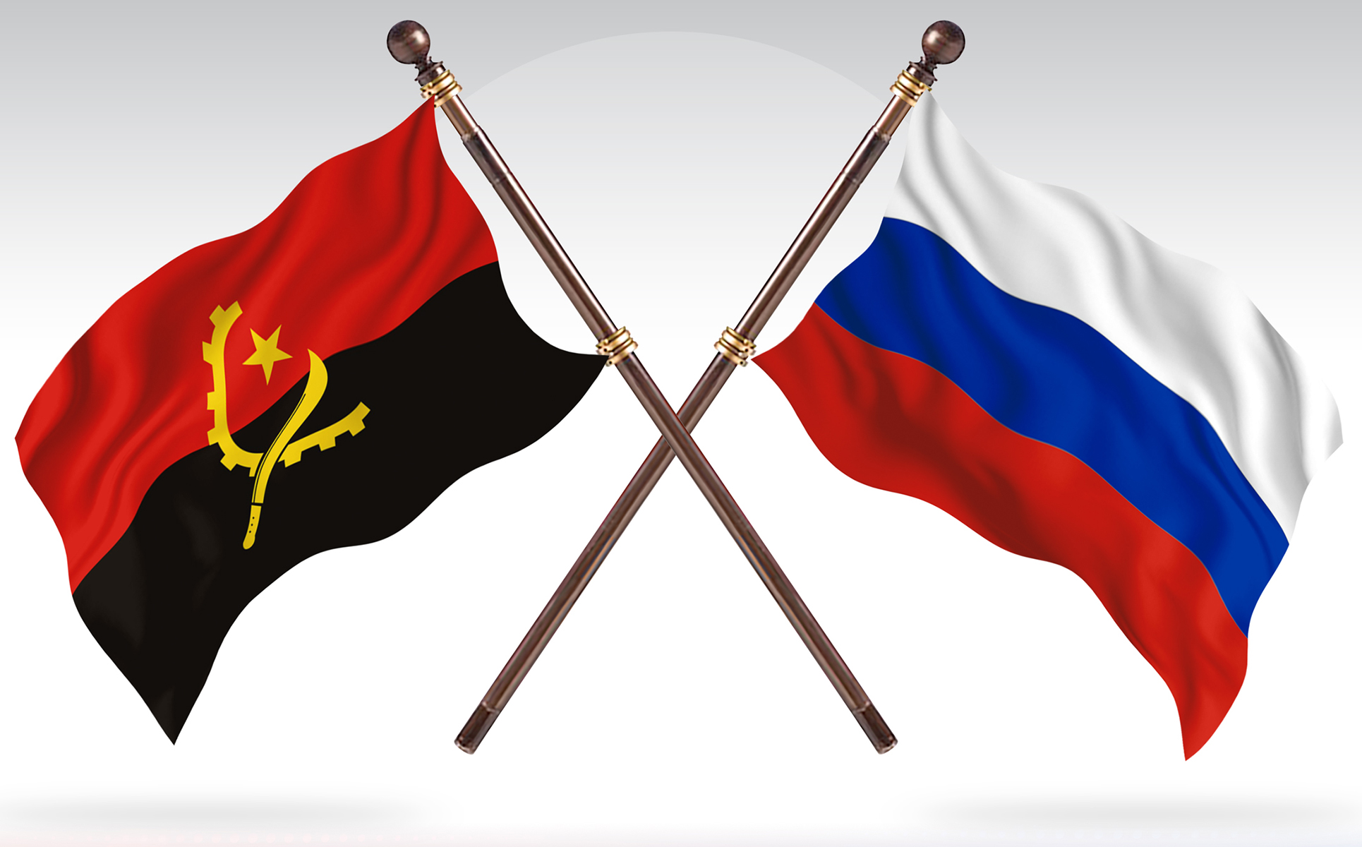 Download Иллюстрация "Angola versus Russia Two Countries Flags - Illustration" / Angola versus Russia Two Countries Flags - Illustration - Иллюстрация на тему графика national,patriotic,europe,asia,republic,map,flag,country,cartography,geography,nation,illustration,graphic,vector,state,world,isolated,symbol,border,icon