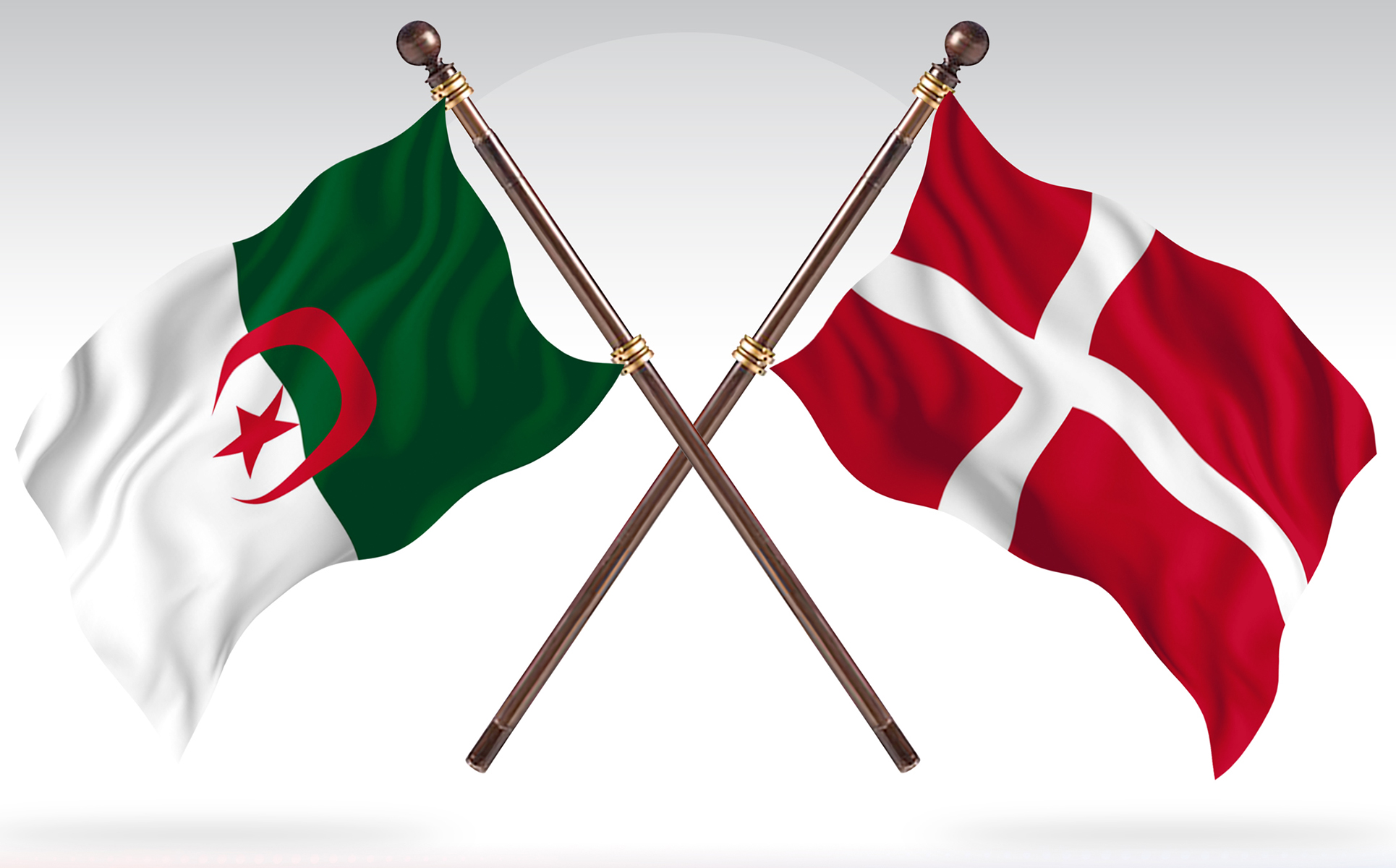 Download Иллюстрация "Algeria versus Denmark Two Countries Flags - Illustration" / Algeria versus Denmark Two Countries Flags - Illustration - Иллюстрация на тему графика national,patriotic,europe,asia,republic,map,flag,country,cartography,geography,nation,illustration,graphic,vector,state,world,isolated,symbol,border,icon