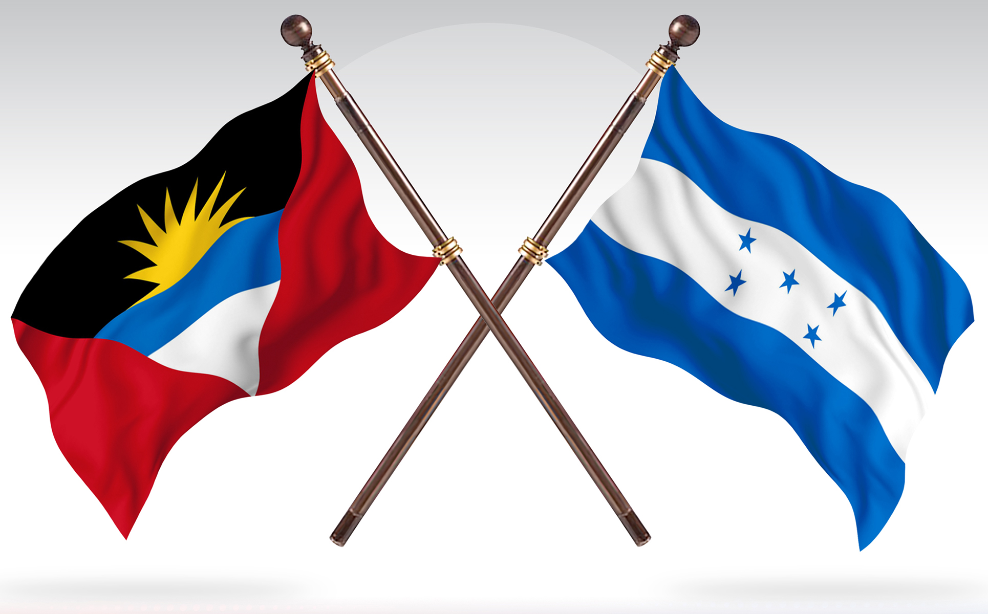 Download Иллюстрация "Antigua versus Honduras Two Countries Flags - Illustration" / Antigua versus Honduras Two Countries Flags - Illustration - Иллюстрация на тему графика national,patriotic,europe,asia,republic,map,flag,country,cartography,geography,nation,illustration,graphic,vector,state,world,isolated,symbol,border,icon