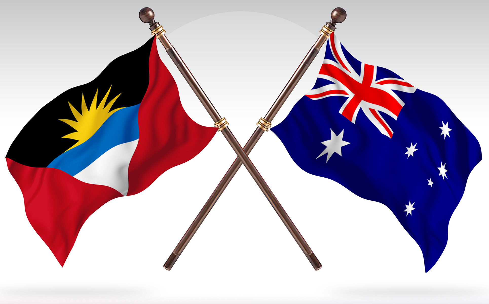 Download Иллюстрация "Antigua versus Australia Two Countries Flags - Illustration" / Antigua versus Australia Two Countries Flags - Illustration - Иллюстрация на тему графика national,patriotic,europe,asia,republic,map,flag,country,cartography,geography,nation,illustration,graphic,vector,state,world,isolated,symbol,border,icon