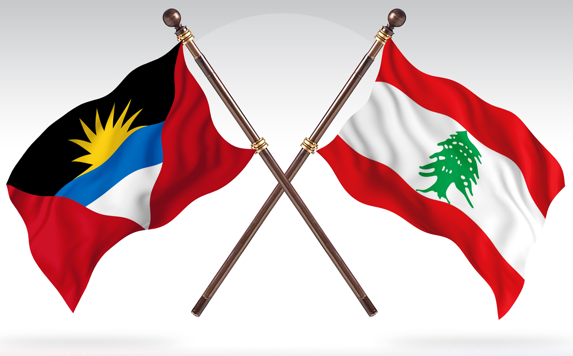 Download Иллюстрация "Antigua versus Lebanon Two Countries Flags - Illustration" / Antigua versus Lebanon Two Countries Flags - Illustration - Иллюстрация на тему графика national,patriotic,europe,asia,republic,map,flag,country,cartography,geography,nation,illustration,graphic,vector,state,world,isolated,symbol,border,icon
