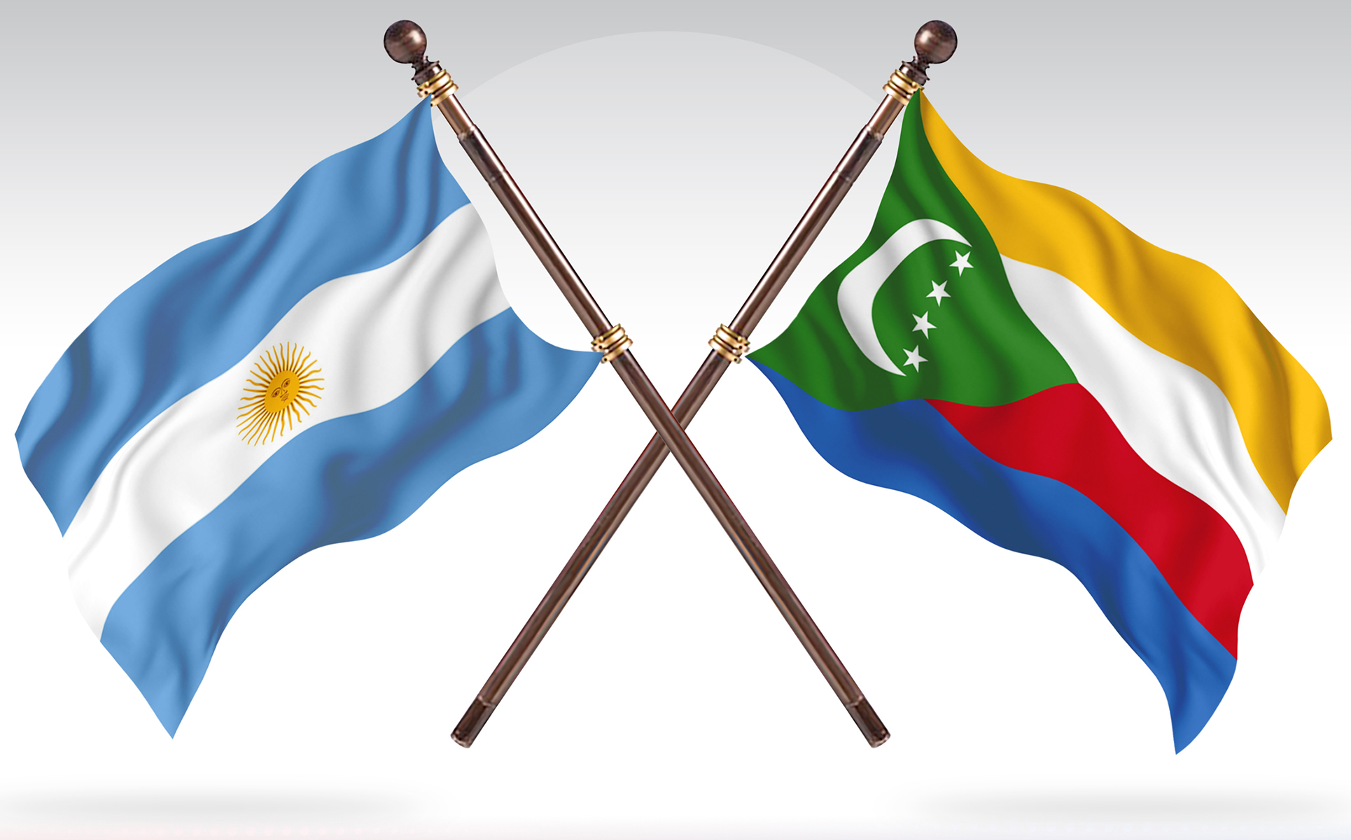 Download Иллюстрация "Argentina versus Comoros Two Countries Flags - Illustration" / Argentina versus Comoros Two Countries Flags - Illustration - Иллюстрация на тему графика national,patriotic,europe,asia,republic,map,flag,country,cartography,geography,nation,illustration,graphic,vector,state,world,isolated,symbol,border,icon