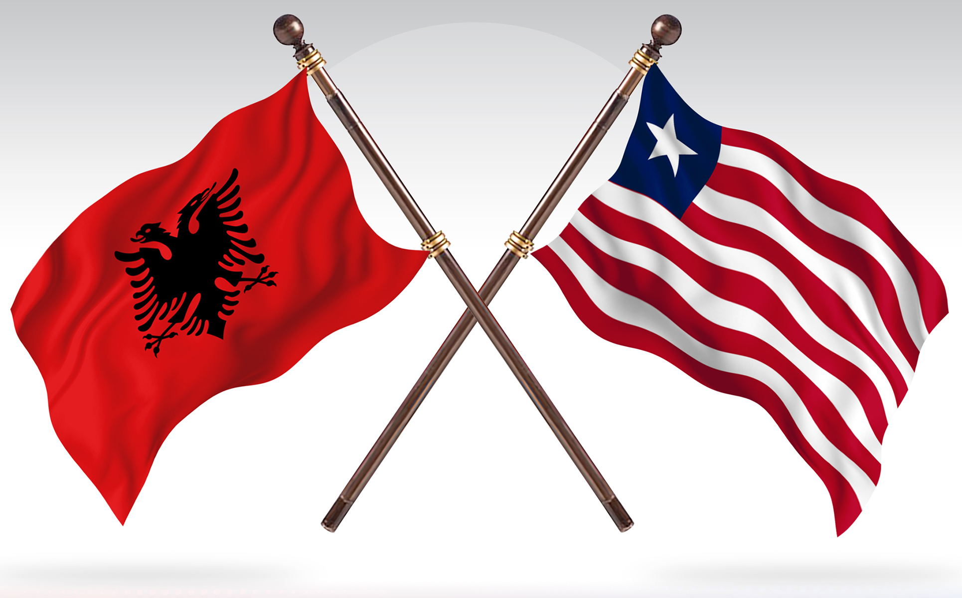 Download Иллюстрация "Albania versus Liberia Two Countries Flags - Illustration" / Albania versus Liberia Two Countries Flags - Illustration - Иллюстрация на тему графика national,patriotic,europe,asia,republic,map,flag,country,cartography,geography,nation,illustration,graphic,vector,state,world,isolated,symbol,border,icon