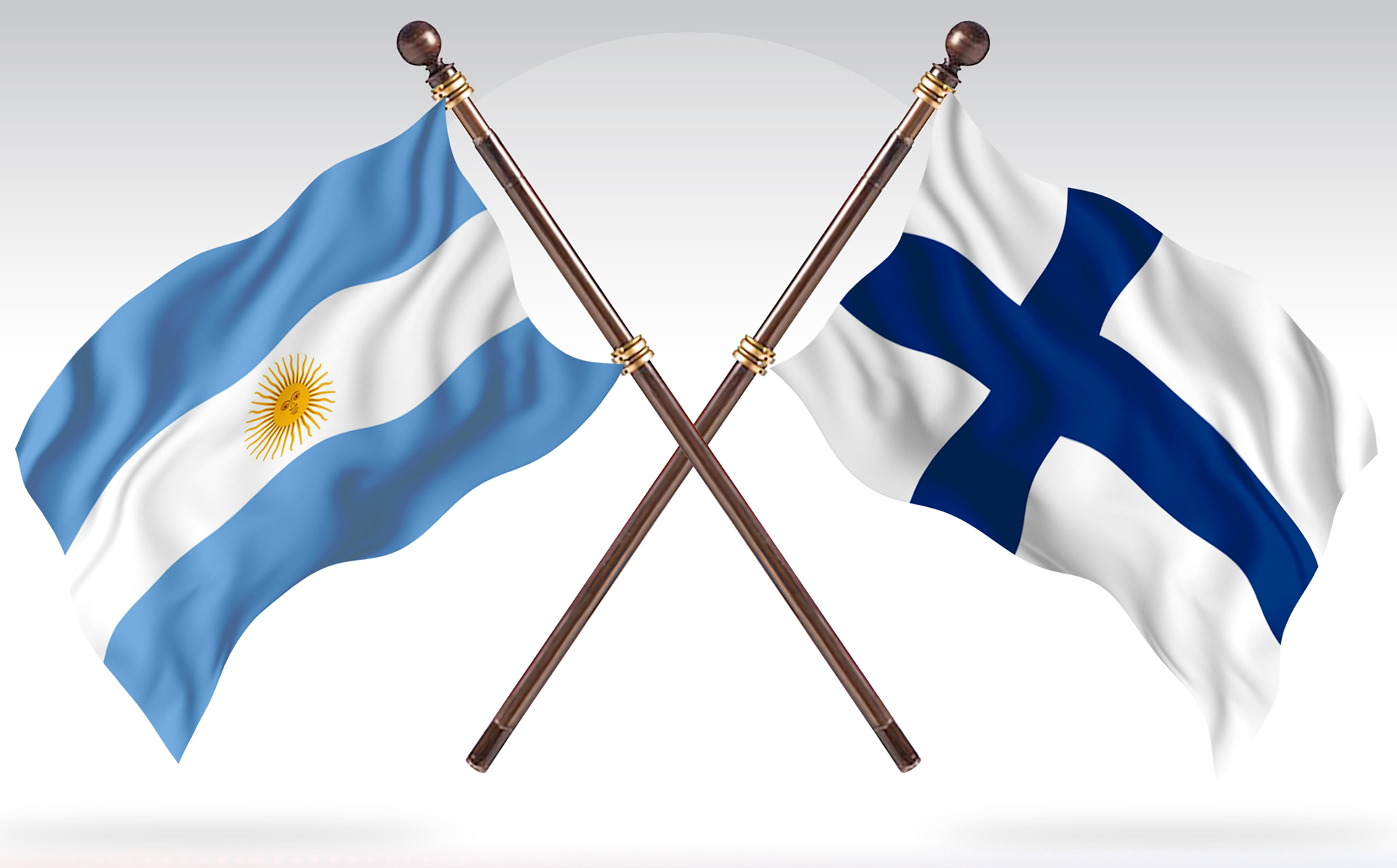 Download Иллюстрация "Argentina versus Finland Two Countries Flags - Illustration" / Argentina versus Finland Two Countries Flags - Illustration - Иллюстрация на тему графика national,patriotic,europe,asia,republic,map,flag,country,cartography,geography,nation,illustration,graphic,vector,state,world,isolated,symbol,border,icon
