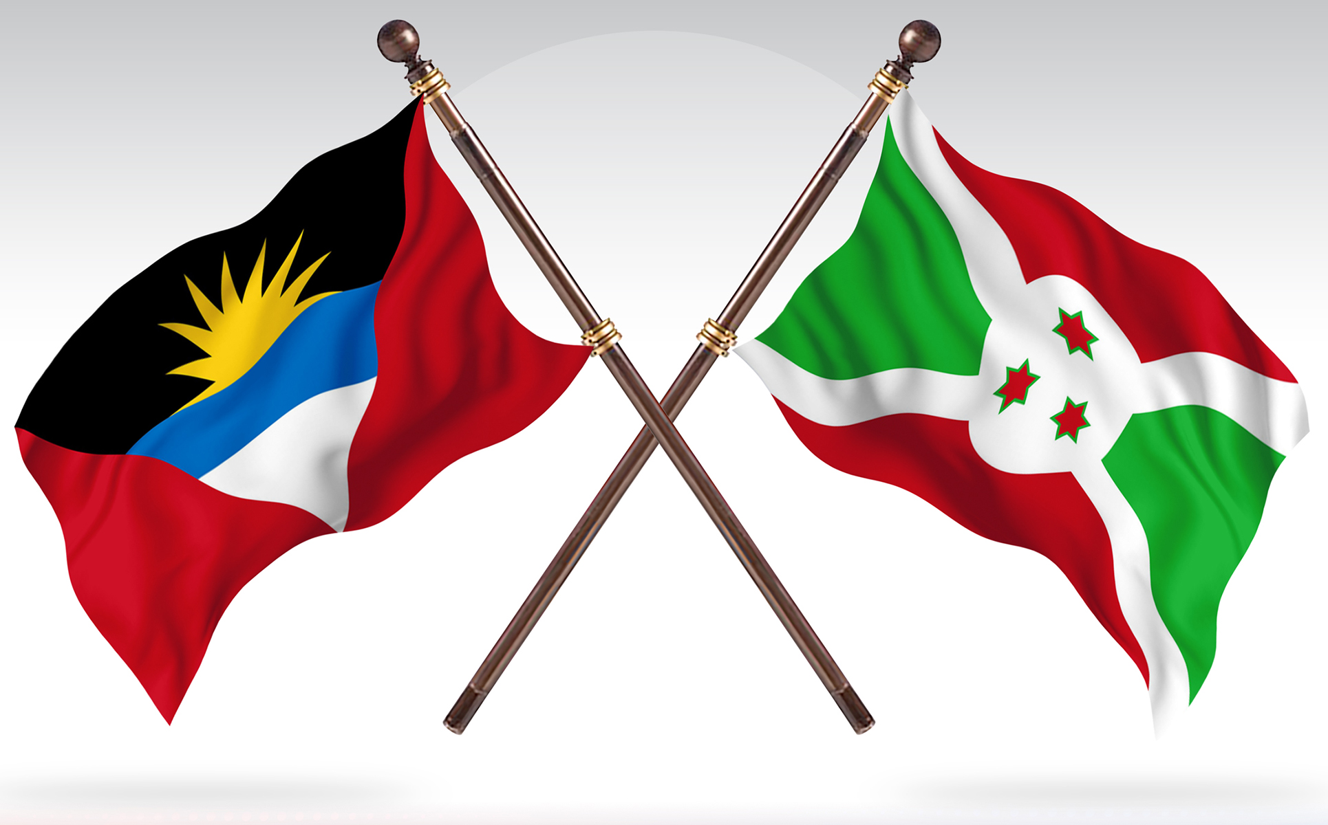 Download Иллюстрация "Antigua versus Burundi Two Countries Flags - Illustration" / Antigua versus Burundi Two Countries Flags - Illustration - Иллюстрация на тему графика national,patriotic,europe,asia,republic,map,flag,country,cartography,geography,nation,illustration,graphic,vector,state,world,isolated,symbol,border,icon