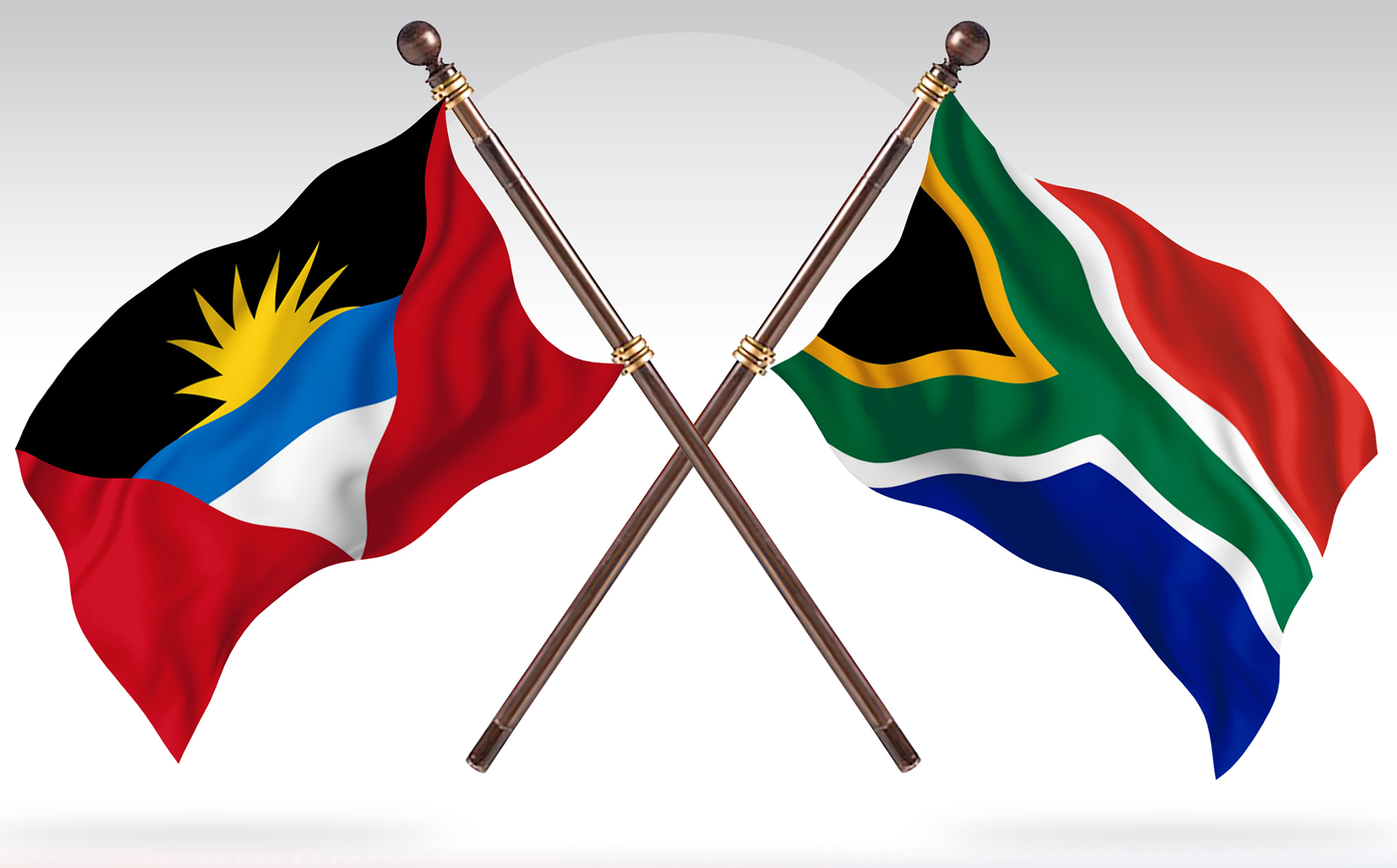 Download Иллюстрация "Antigua versus South Africa Two Countries Flags - Illustration" / Antigua versus South Africa Two Countries Flags - Illustration - Иллюстрация на тему графика national,patriotic,europe,asia,republic,map,flag,country,cartography,geography,nation,illustration,graphic,vector,state,world,isolated,symbol,border,icon