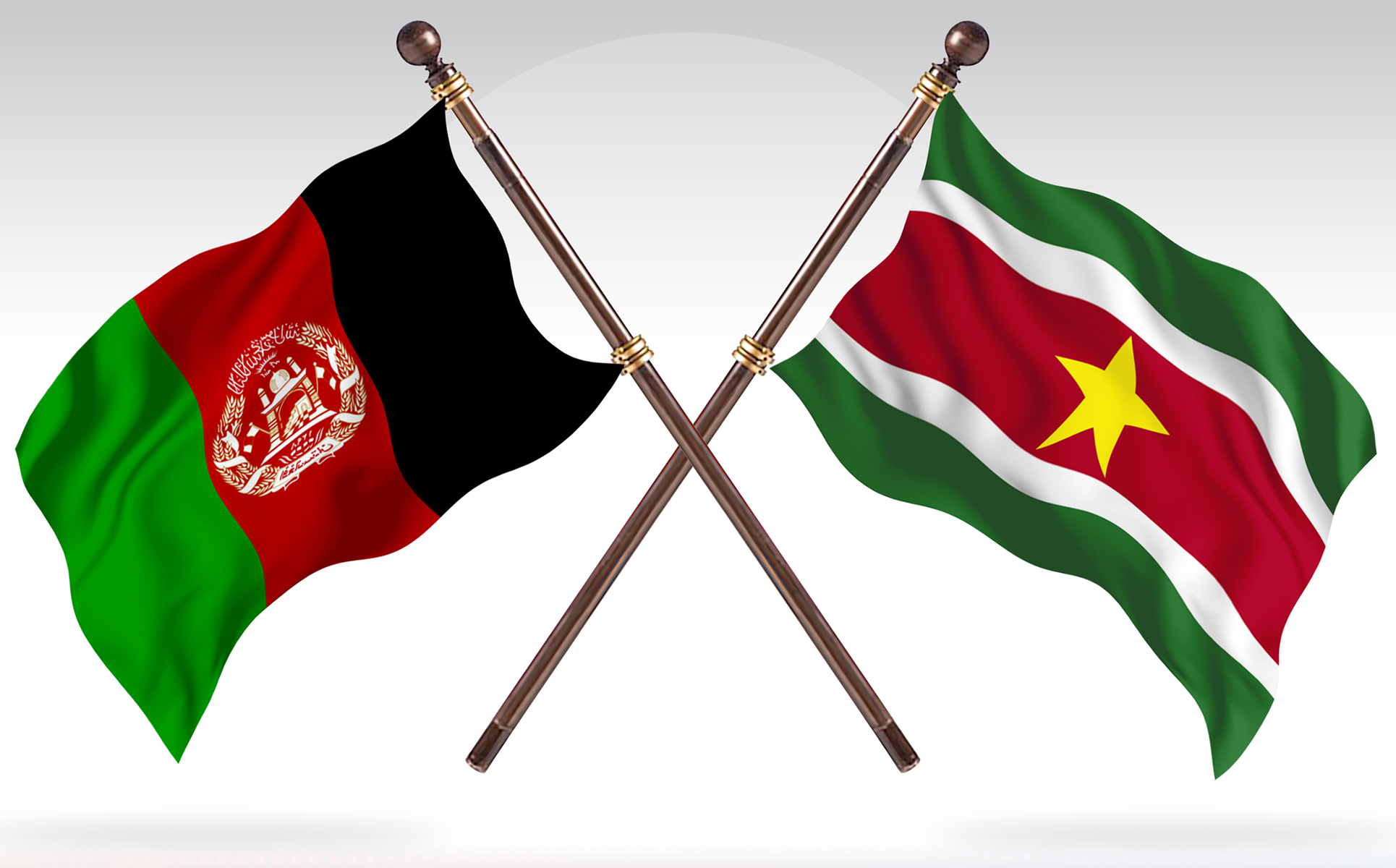 Download Иллюстрация "Afghanistan versus Suriname Two Countries Flags - Illustration" / Afghanistan versus Suriname Two Countries Flags - Illustration - Иллюстрация на тему графика national,patriotic,europe,asia,republic,map,flag,country,cartography,geography,nation,illustration,graphic,vector,state,world,isolated,symbol,border,icon