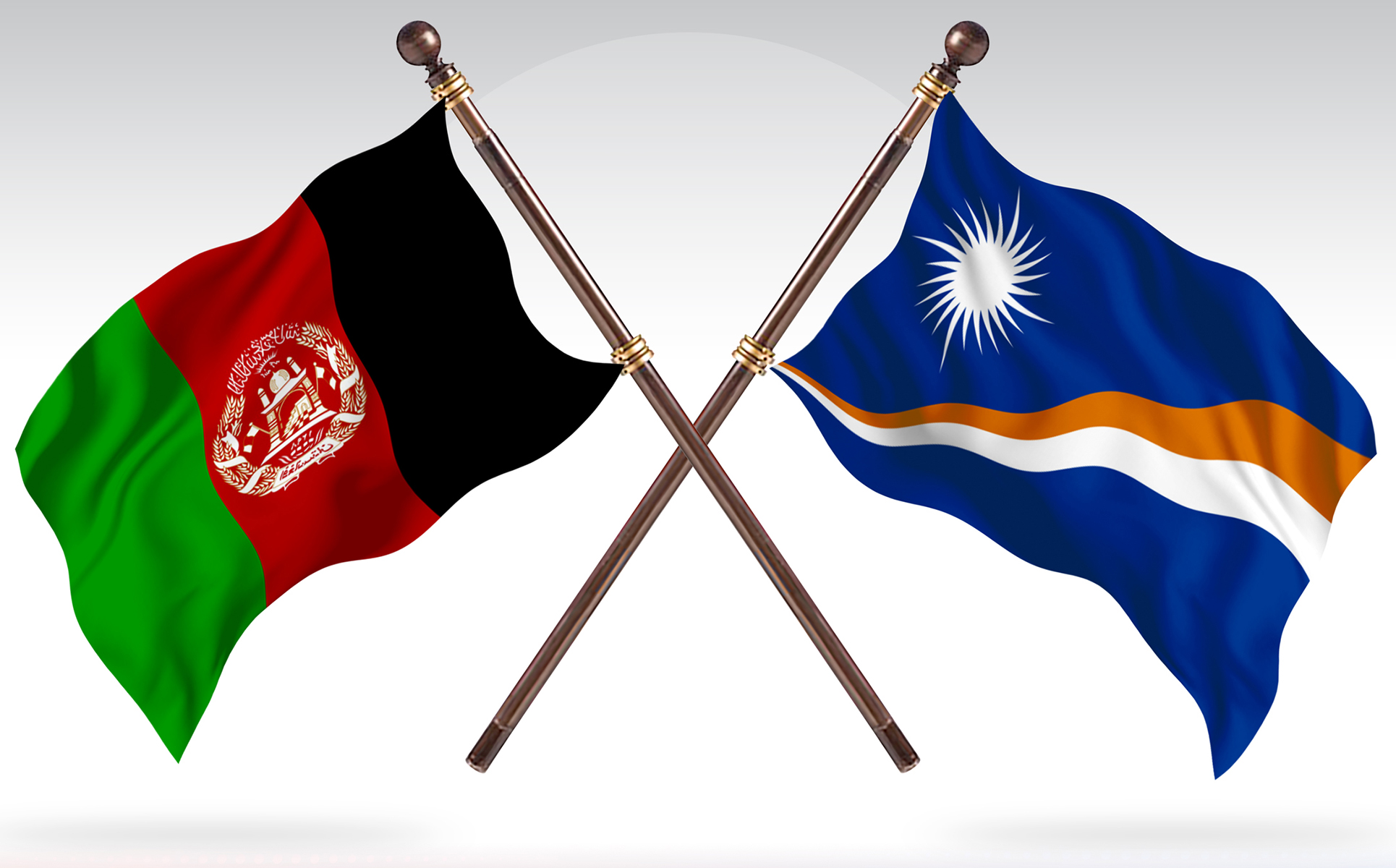 Download Иллюстрация "Afghanistan versus Marshall Islands Two Countries Flags - Illustration" / Afghanistan versus Marshall Islands Two Countries Flags - Illustration - Иллюстрация на тему графика national,patriotic,europe,asia,republic,map,flag,country,cartography,geography,nation,illustration,graphic,vector,state,world,isolated,symbol,border,icon