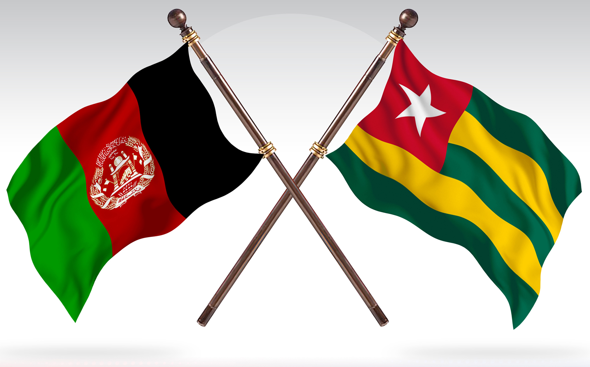 Download Иллюстрация "Afghanistan versus Togo Two Countries Flags - Illustration" / Afghanistan versus Togo Two Countries Flags - Illustration - Иллюстрация на тему графика national,patriotic,europe,asia,republic,map,flag,country,cartography,geography,nation,illustration,graphic,vector,state,world,isolated,symbol,border,icon