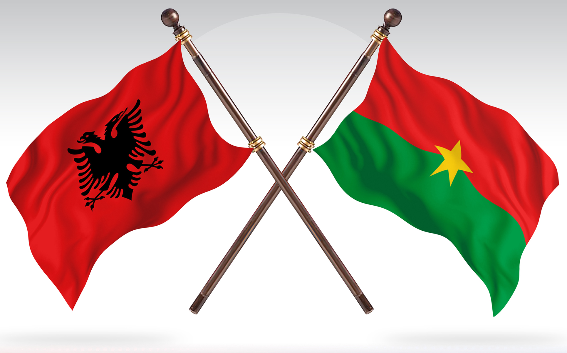 Download Иллюстрация "Albania versus Burkina Faso Two Countries Flags - Illustration" / Albania versus Burkina Faso Two Countries Flags - Illustration - Иллюстрация на тему графика national,patriotic,europe,asia,republic,map,flag,country,cartography,geography,nation,illustration,graphic,vector,state,world,isolated,symbol,border,icon