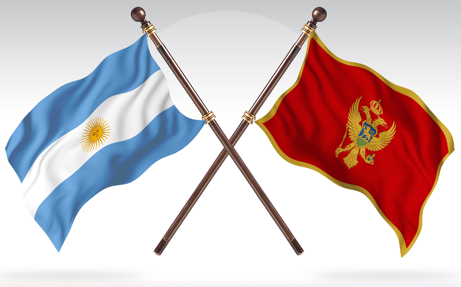 Download Иллюстрация "Argentina versus Montenegro Two Countries Flags - Illustration" / Argentina versus Montenegro Two Countries Flags - Illustration - Иллюстрация на тему графика national,patriotic,europe,asia,republic,map,flag,country,cartography,geography,nation,illustration,graphic,vector,state,world,isolated,symbol,border,icon