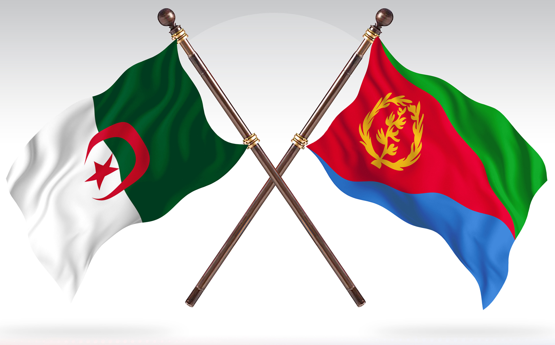 Download Иллюстрация "Algeria versus Eritrea Two Countries Flags - Illustration" / Algeria versus Eritrea Two Countries Flags - Illustration - Иллюстрация на тему графика national,patriotic,europe,asia,republic,map,flag,country,cartography,geography,nation,illustration,graphic,vector,state,world,isolated,symbol,border,icon