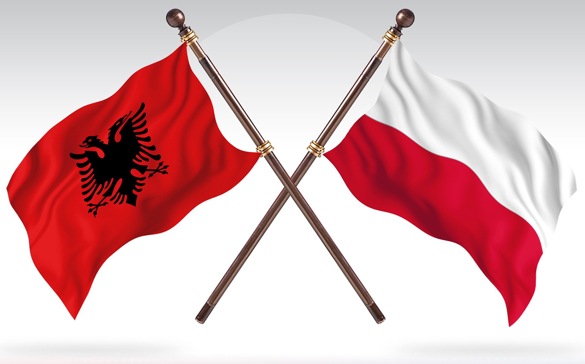 Download Иллюстрация "Albania versus Poland Two Countries Flags - Illustration" / Albania versus Poland Two Countries Flags - Illustration - Иллюстрация на тему графика national,patriotic,europe,asia,republic,map,flag,country,cartography,geography,nation,illustration,graphic,vector,state,world,isolated,symbol,border,icon