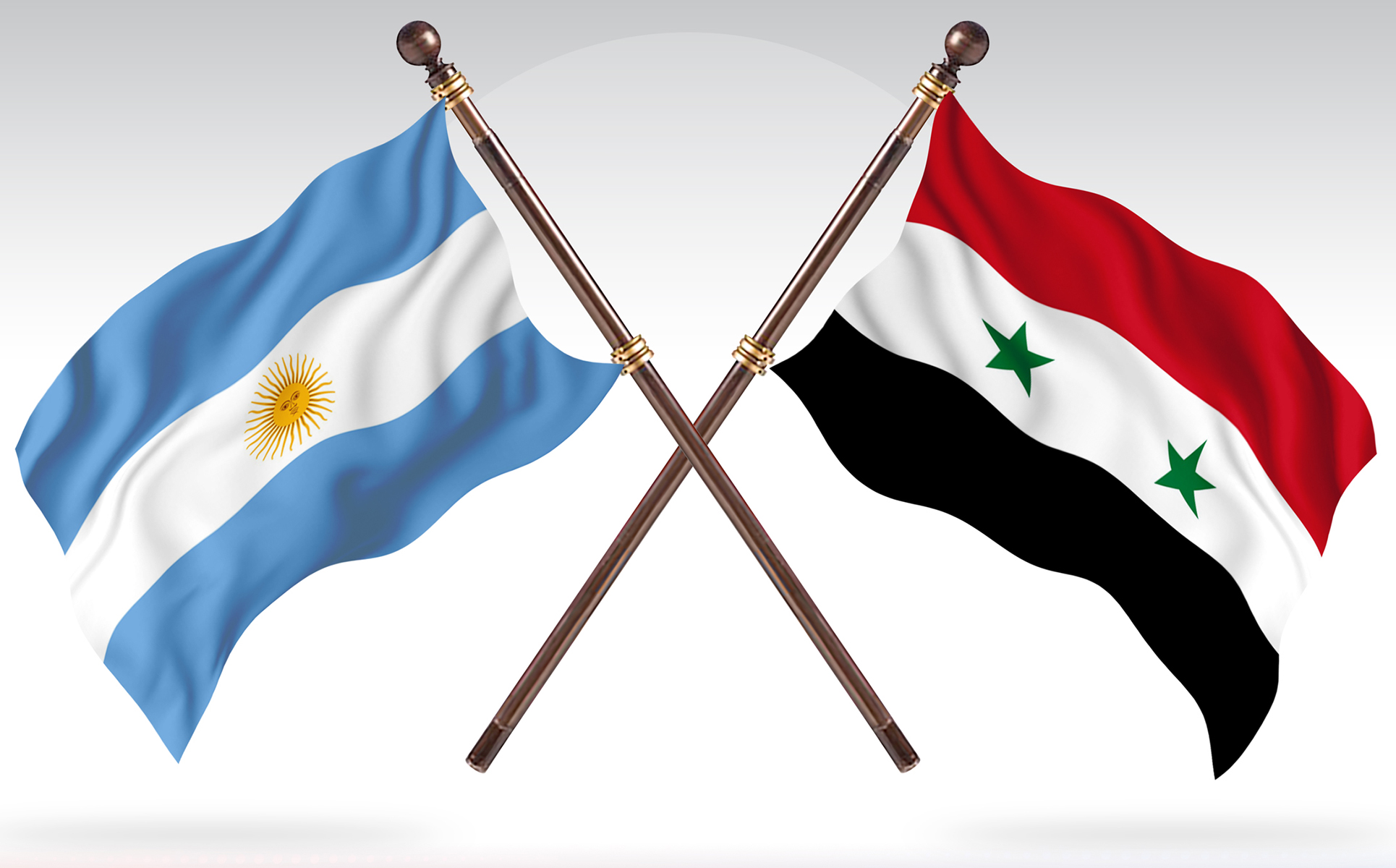 Download Иллюстрация "Argentina versus Syria Two Countries Flags - Illustration" / Argentina versus Syria Two Countries Flags - Illustration - Иллюстрация на тему графика national,patriotic,europe,asia,republic,map,flag,country,cartography,geography,nation,illustration,graphic,vector,state,world,isolated,symbol,border,icon