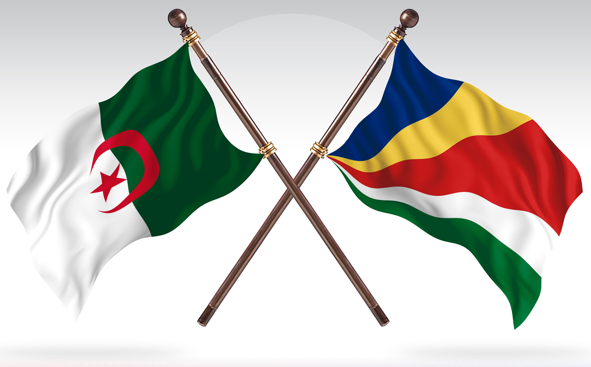 Download Иллюстрация "Algeria versus Seychelles Two Countries Flags - Illustration" / Algeria versus Seychelles Two Countries Flags - Illustration - Иллюстрация на тему графика national,patriotic,europe,asia,republic,map,flag,country,cartography,geography,nation,illustration,graphic,vector,state,world,isolated,symbol,border,icon