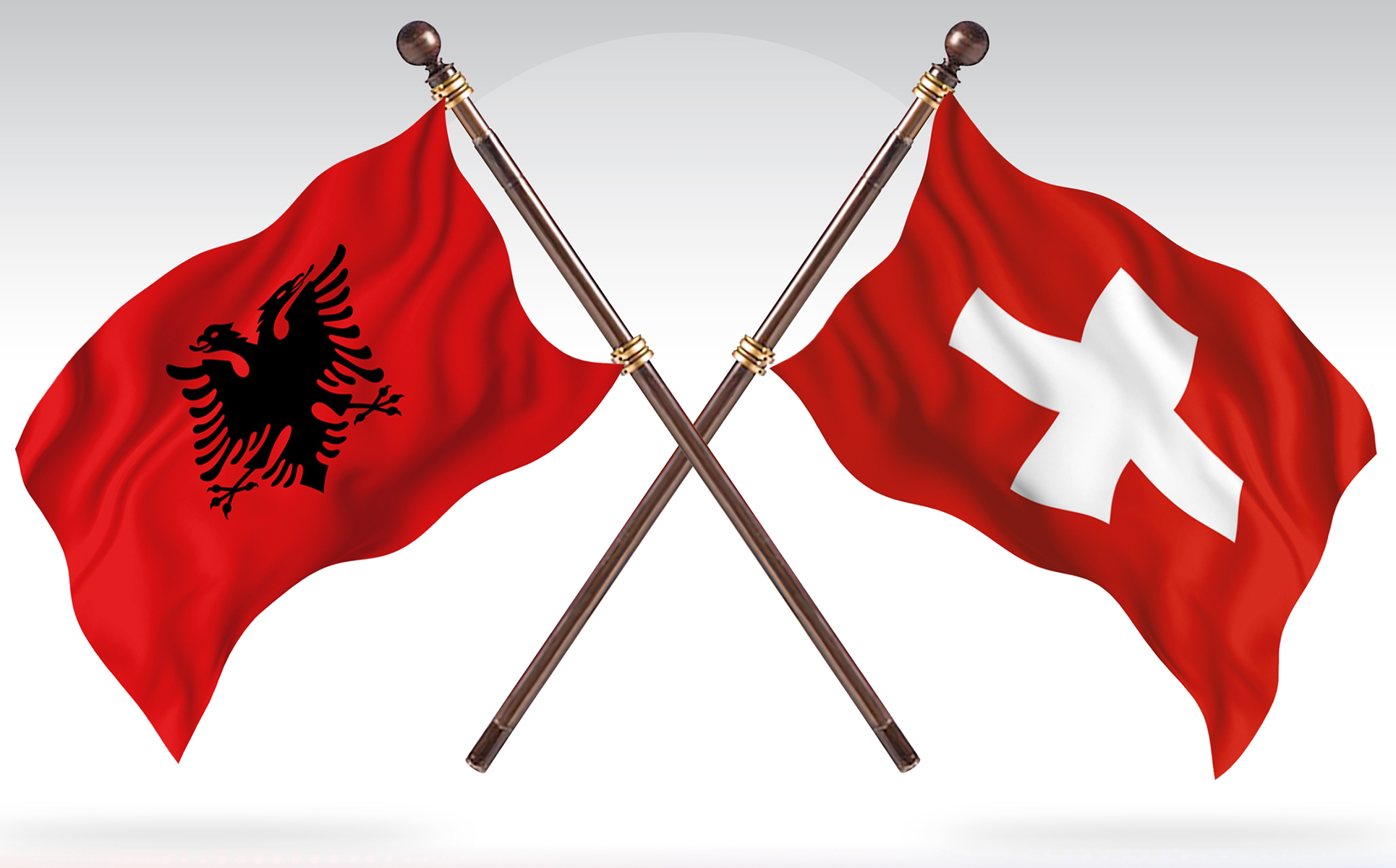 Download Иллюстрация "Albania versus Switzerland Two Countries Flags - Illustration" / Albania versus Switzerland Two Countries Flags - Illustration - Иллюстрация на тему графика national,patriotic,europe,asia,republic,map,flag,country,cartography,geography,nation,illustration,graphic,vector,state,world,isolated,symbol,border,icon