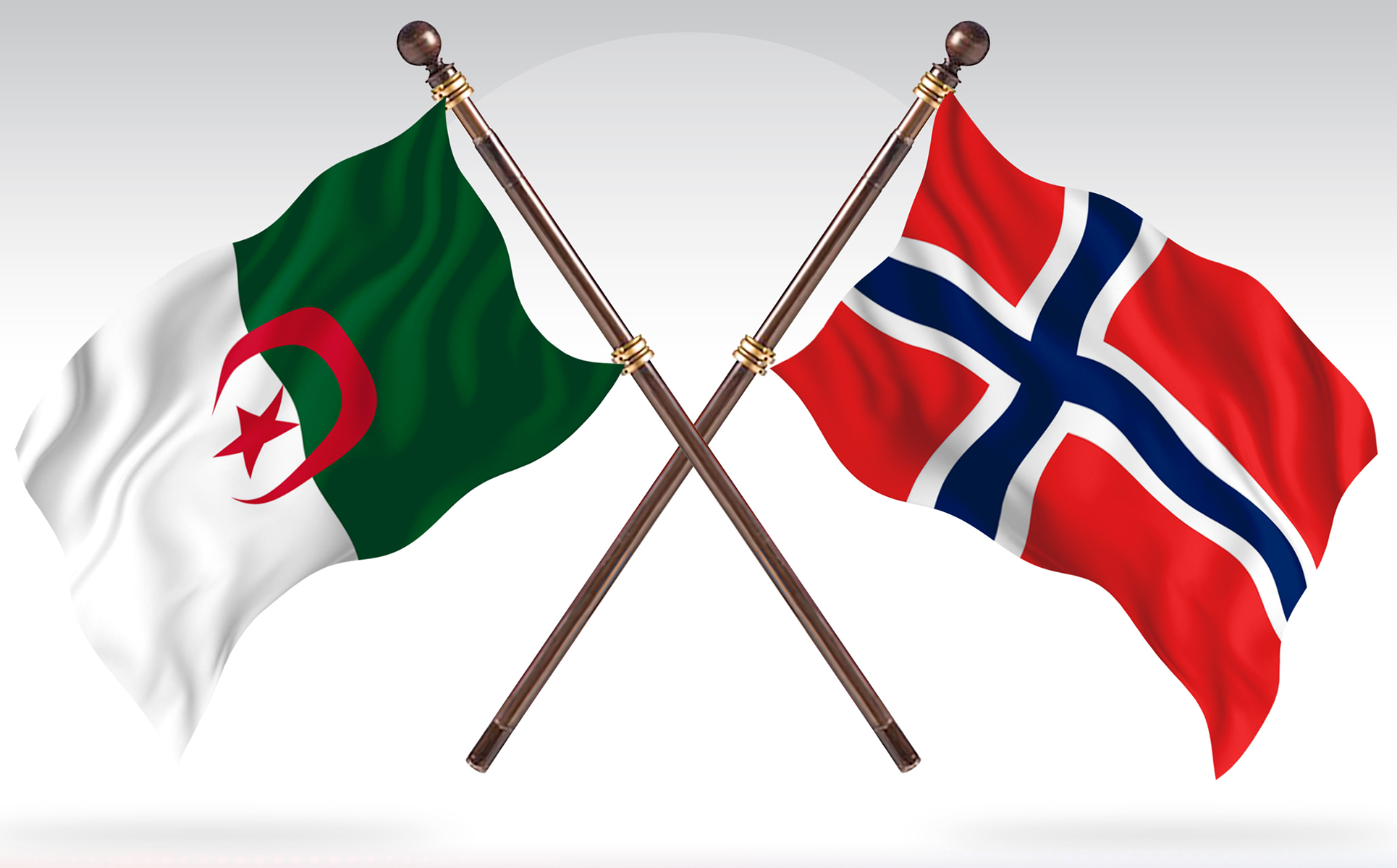 Download Иллюстрация "Algeria versus Norway Two Countries Flags - Illustration" / Algeria versus Norway Two Countries Flags - Illustration - Иллюстрация на тему графика national,patriotic,europe,asia,republic,map,flag,country,cartography,geography,nation,illustration,graphic,vector,state,world,isolated,symbol,border,icon