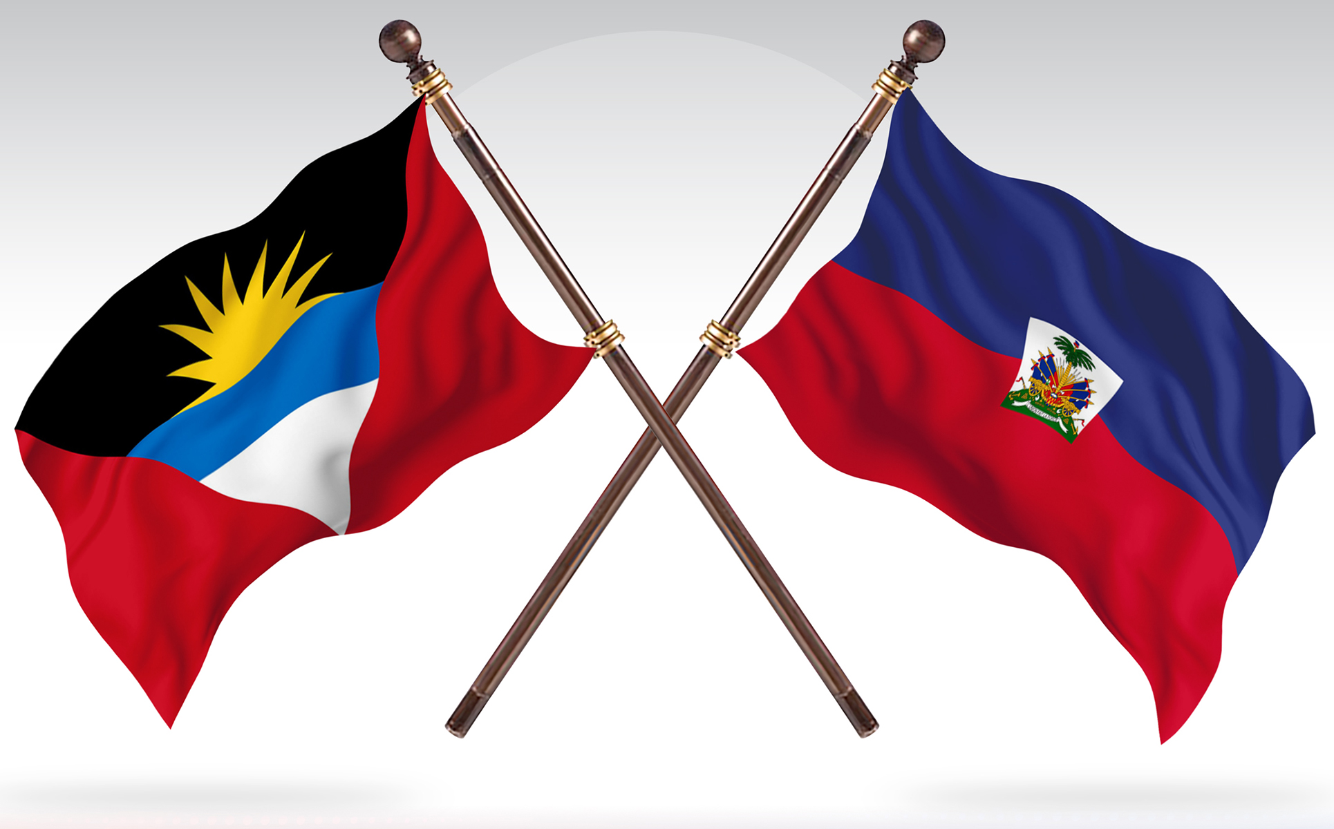 Download Иллюстрация "Antigua versus Haiti Two Countries Flags - Illustration" / Antigua versus Haiti Two Countries Flags - Illustration - Иллюстрация на тему графика national,patriotic,europe,asia,republic,map,flag,country,cartography,geography,nation,illustration,graphic,vector,state,world,isolated,symbol,border,icon