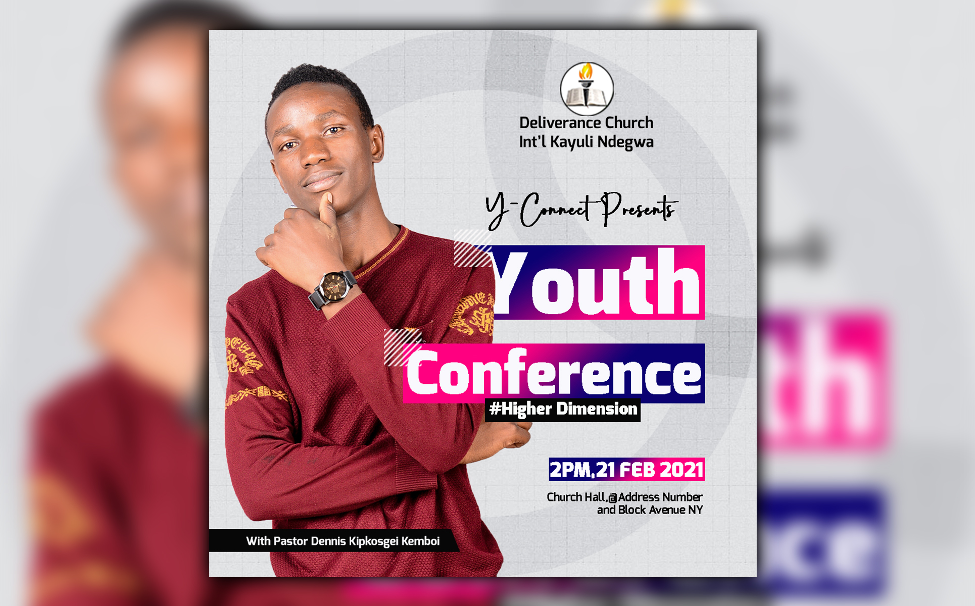 Download Фирменный стиль "Youth Conference Multipurpose Church Flyer - Corporate Identity Template" / Youth Conference Multipurpose Church Flyer - Corporate Identity Template - Фирменный стиль на тему графика ch,bibel,christian,church,concentration,conference,event,hope,jesus,life,love,multipurpose present,peace,praise,pray,promotion,speech,truth,way,way of truth